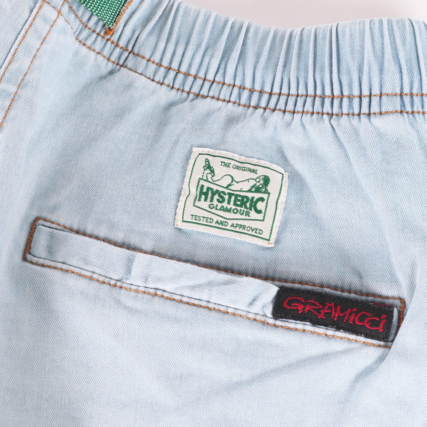 × GRAMICCI ストレッチデニム ニューナロー ショート パンツ (NN-SHORTS)