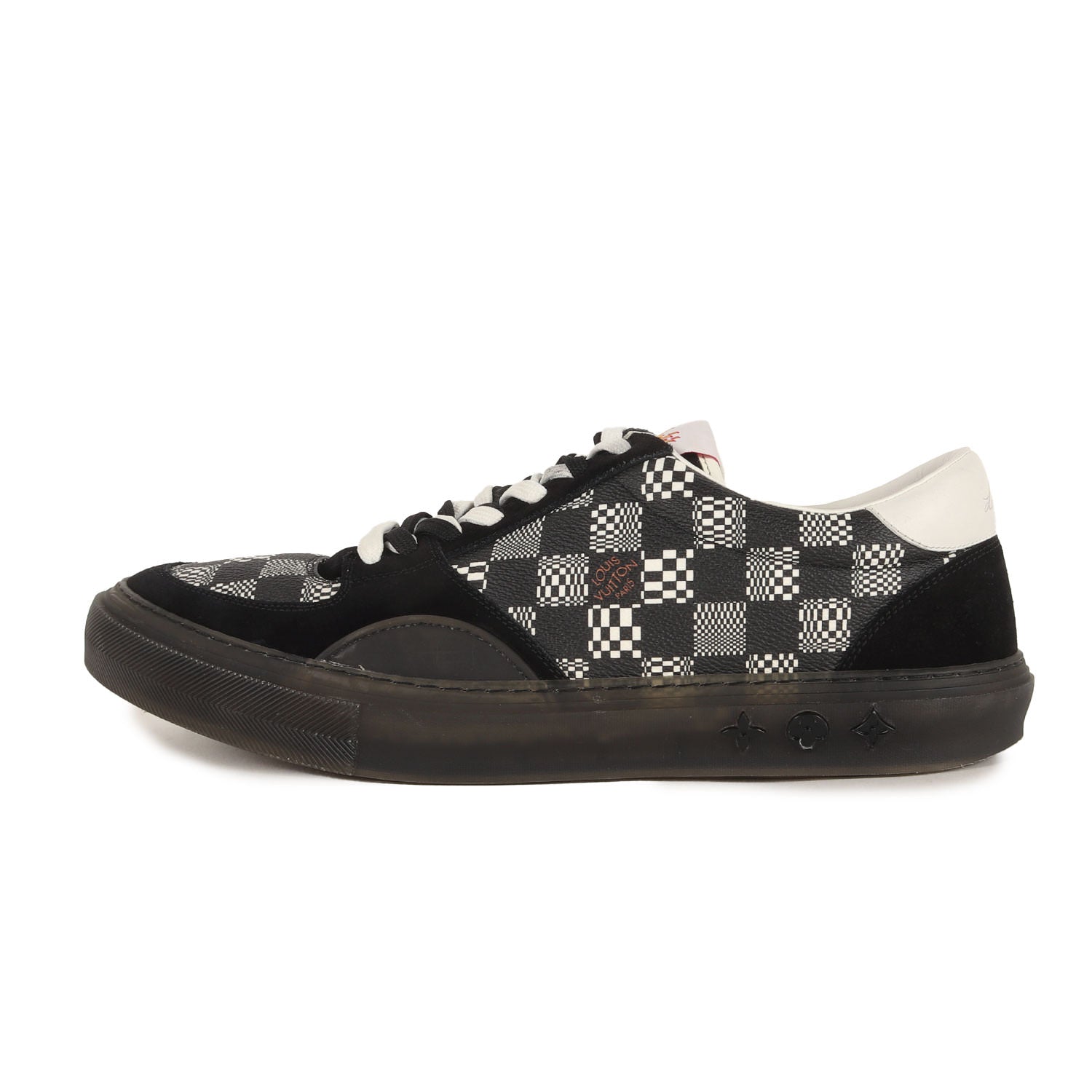 21SS Virgil Abloh ディストーテッド ダミエ パターン LVオリ・ライン 
