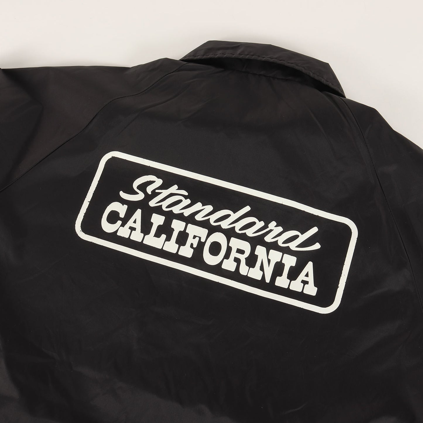 ワッペンロゴ ナイロン コーチジャケット / MADE IN JAPAN