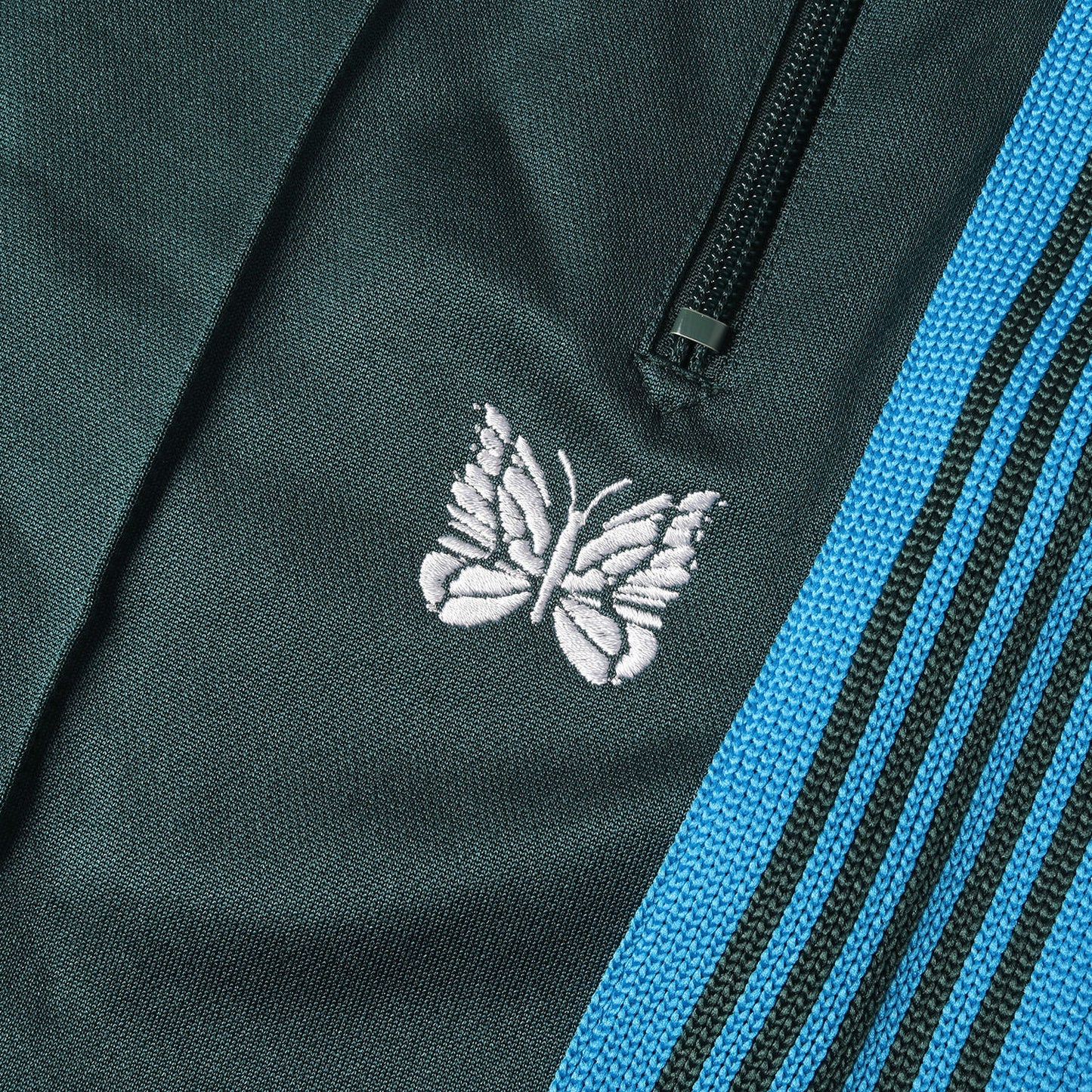 22SS studious 別注 パピヨン刺繍 サイドライン ナロー トラック パンツ (NARROW TRACK PANTS KP343)