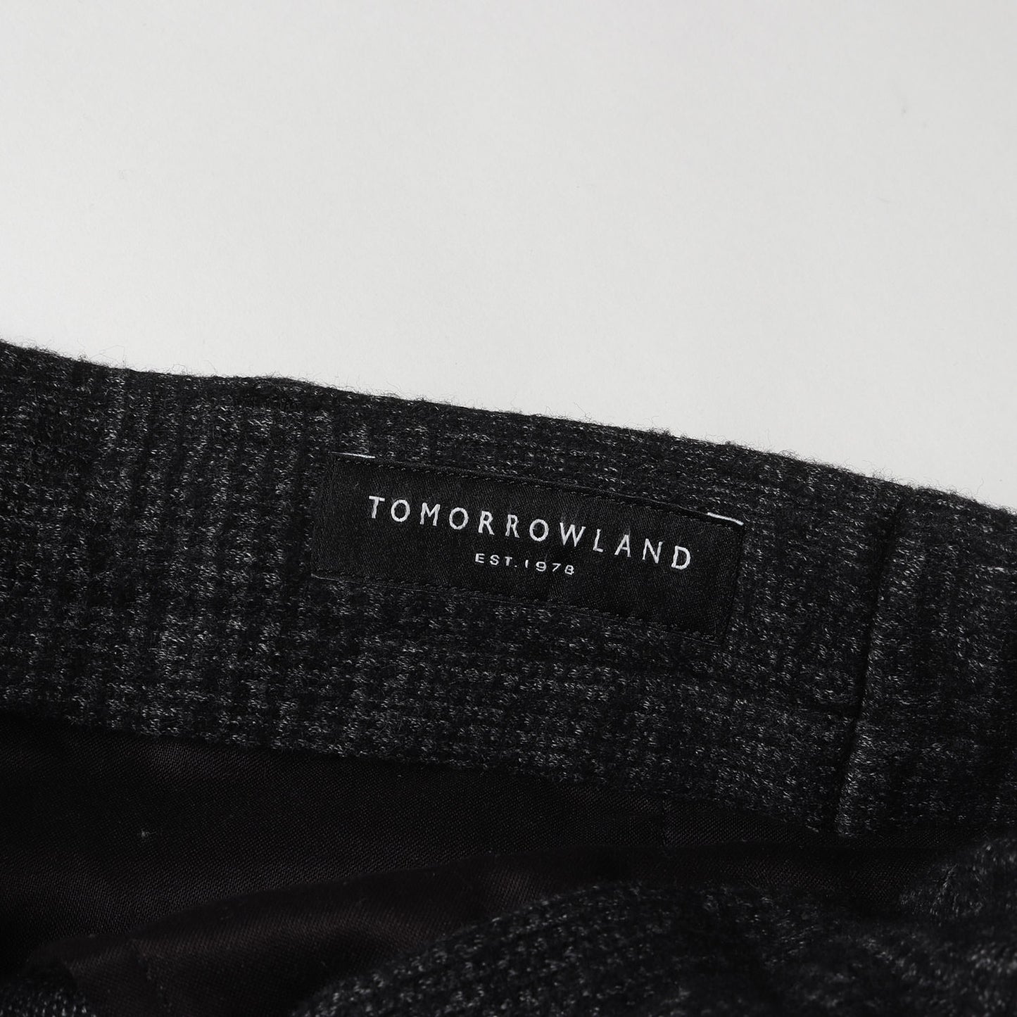 24AW ウールコットンダブルジャガード シャーリングパンツ (61-04-45-04701) / MADE IN JAPAN