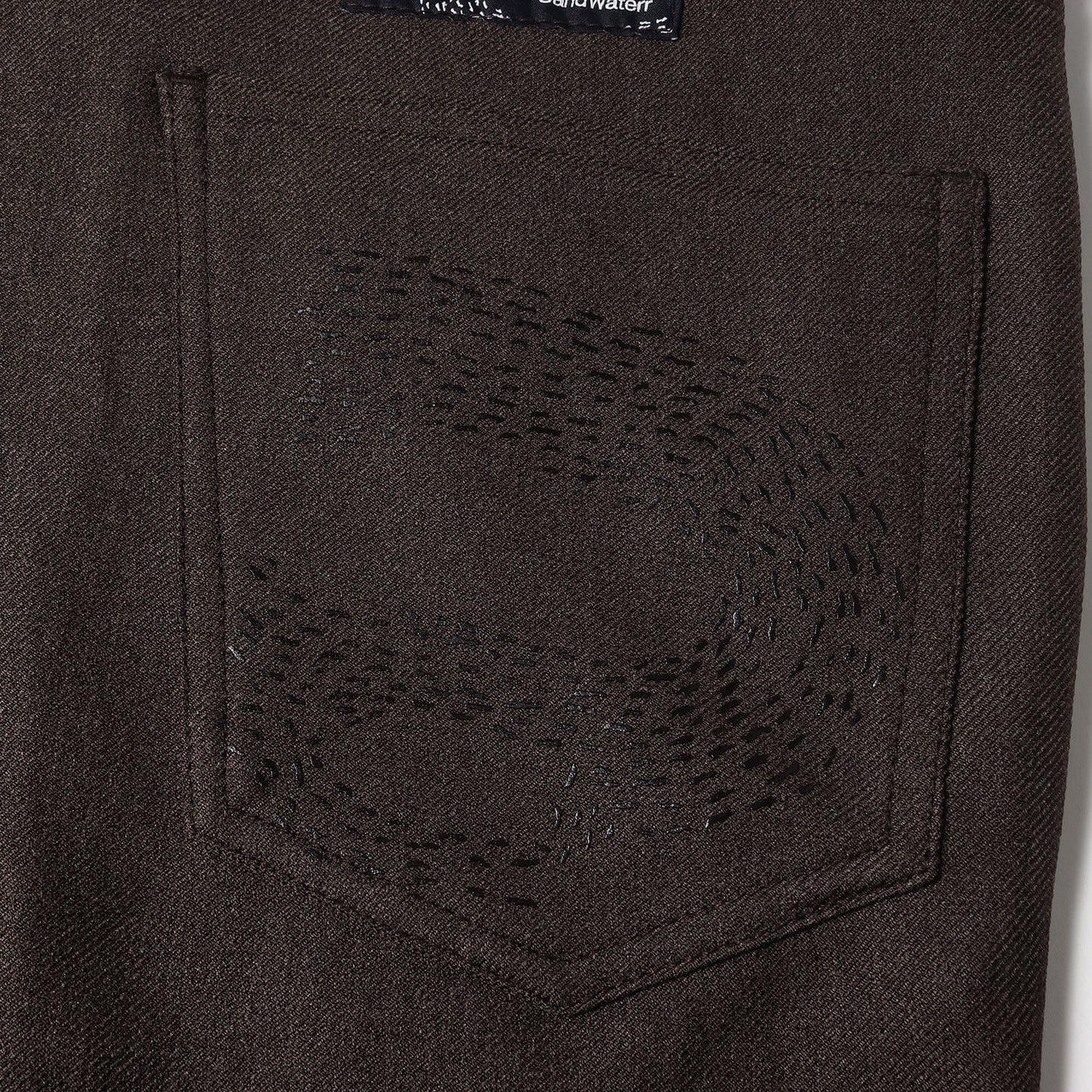 25AW ブーツカット ポリツイル 5ポケット パンツ (RESEARCHED 5P PANTS POLY MIX TWILL SW-P0504)