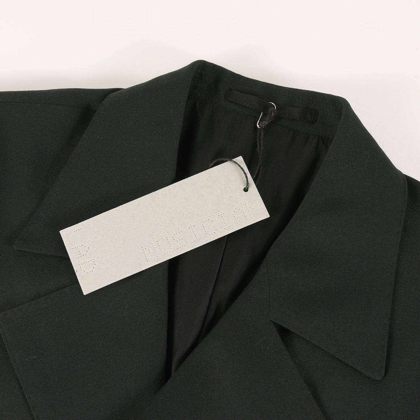 25SS ウール ギャバジン ライダース ジャケット (WOOL GABARDINE RIDERS JACKET)