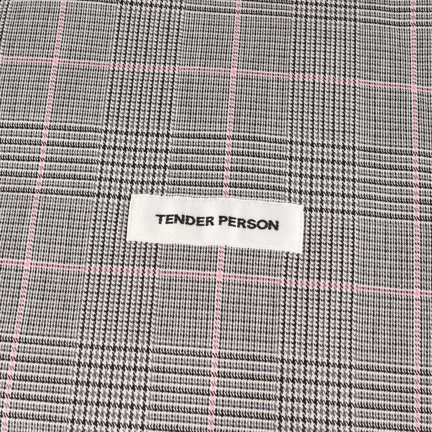 グレンチェック ファイヤープリント パーカー / MADE IN JAPAN