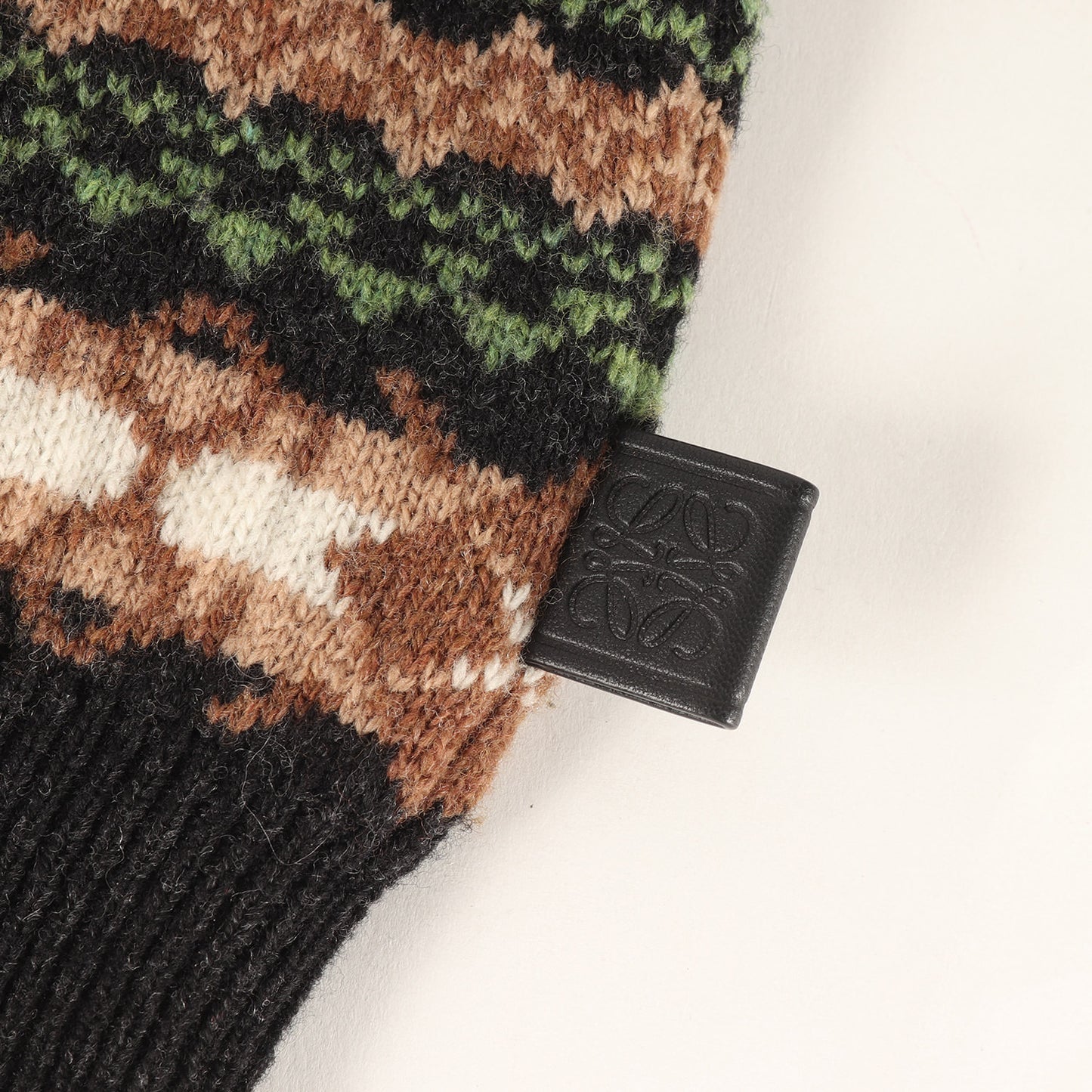24AW フェアアイル ジャカード ニット ポロシャツ (Fair Isle Knit Polo)
