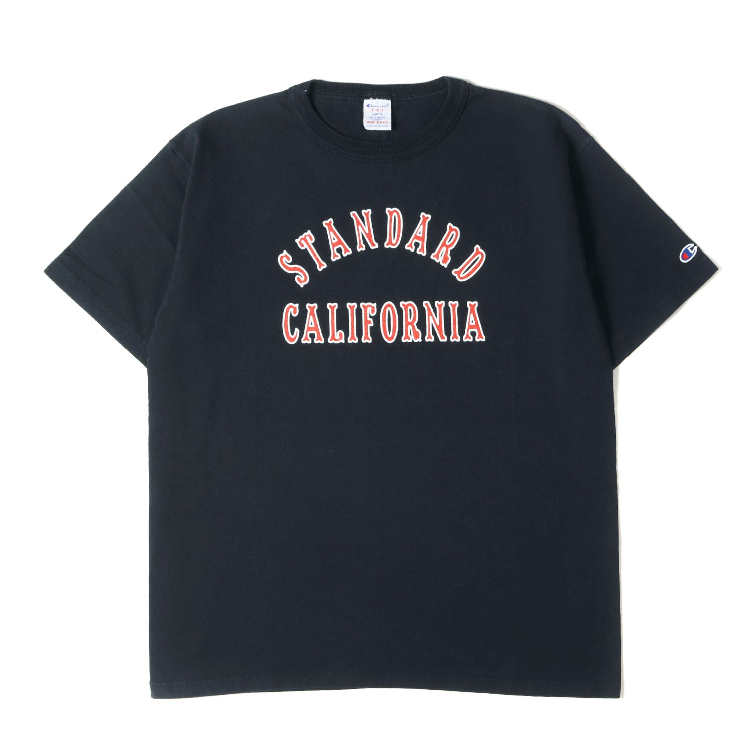 STANDARD CALIFORNIA (スタンダードカリフォルニア) × Champion ロゴ T