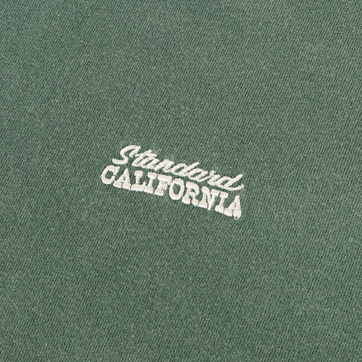 ピグメント ウォッシュ加工 ワンポイント ロゴ 刺繍 Tシャツ (SD NEW BOHEMIA SIGN LOGO T)