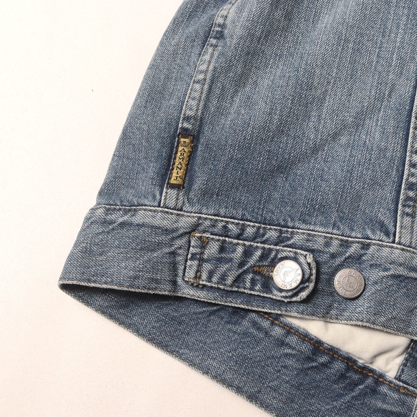 スラブデニム トラッカー ジャケット