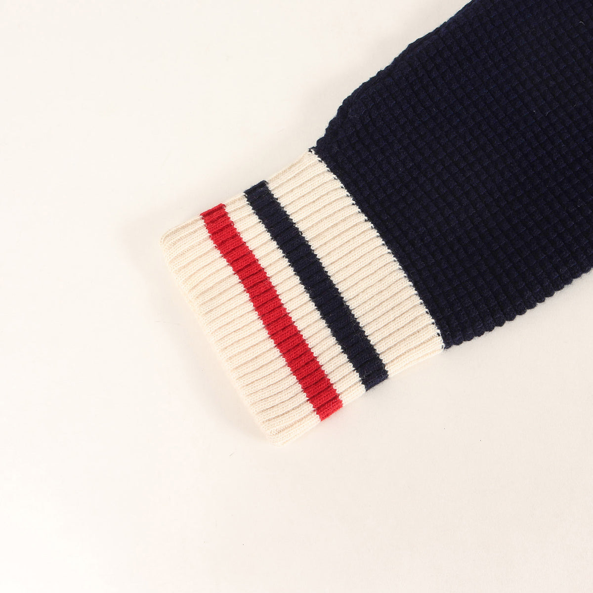トリコロール リブ ニット セーター (MAGLIONE TRICOT GIROCOLLO)