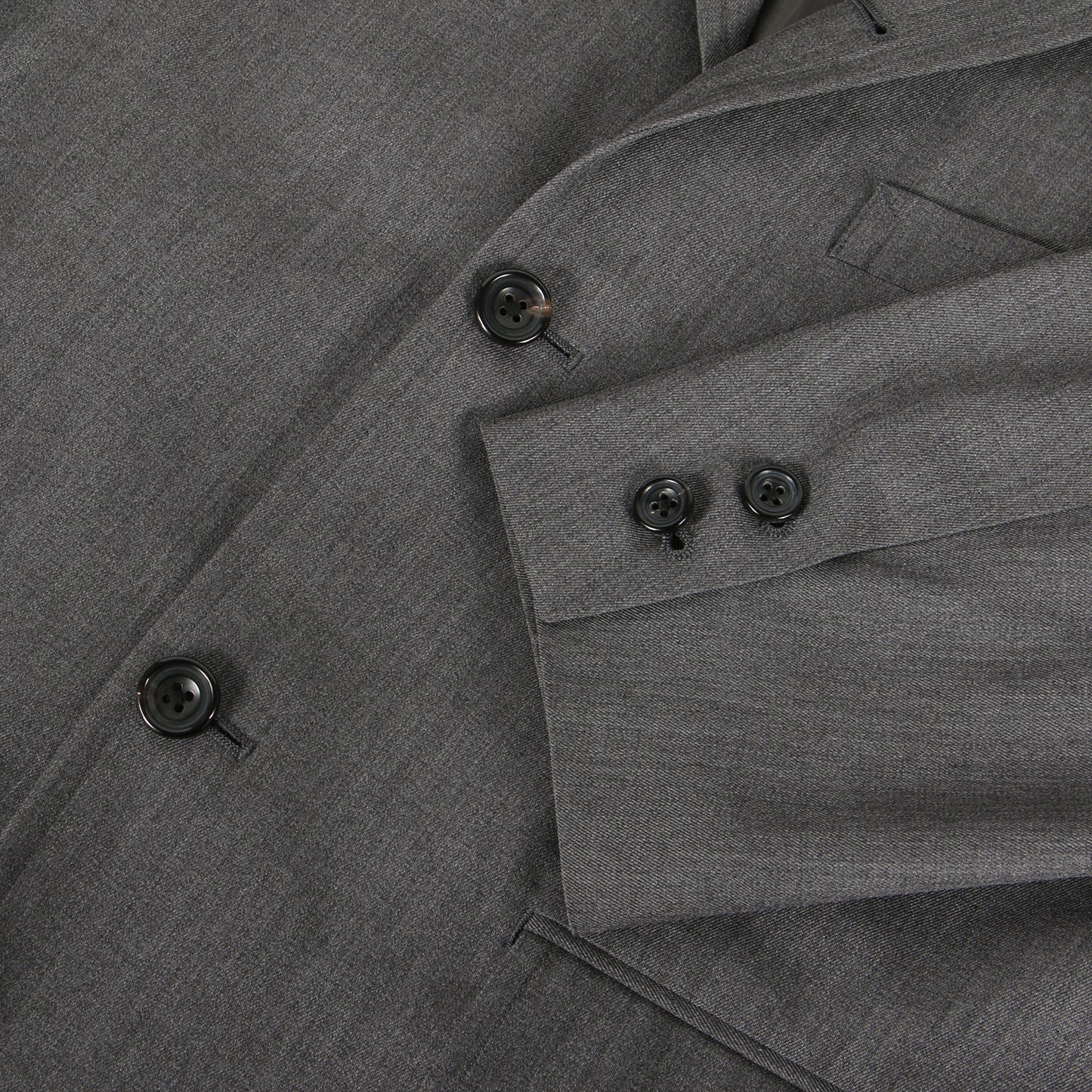 24AW サージ 段返り3B テーラード ジャケット (Assembled Sports Coat Wool Serge)