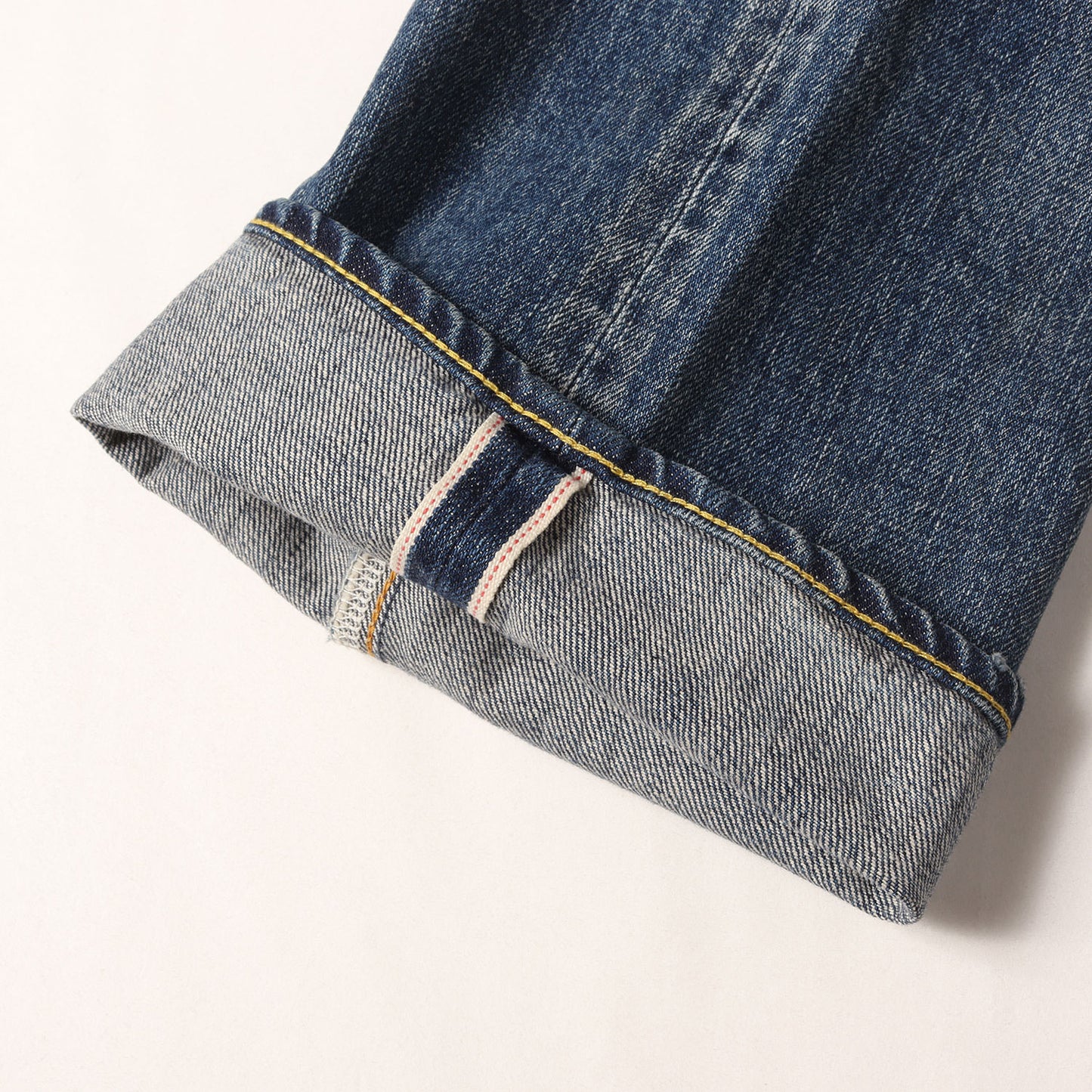 25SS ユーズド加工 アンクルカット デニム パンツ (Ankle Length Straight 5pocket USD)