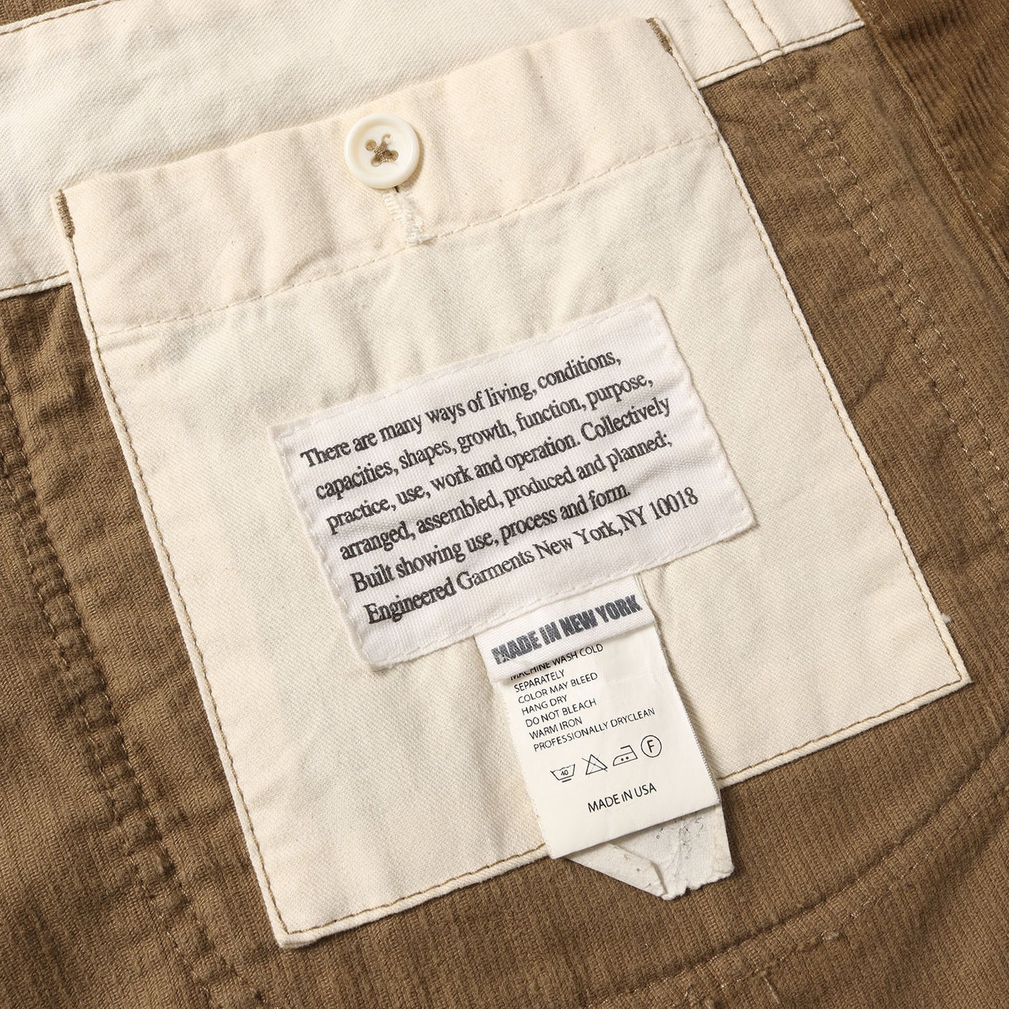 コーデュロイ 3B ベッドフォード ジャケット (Bedford Jacket)