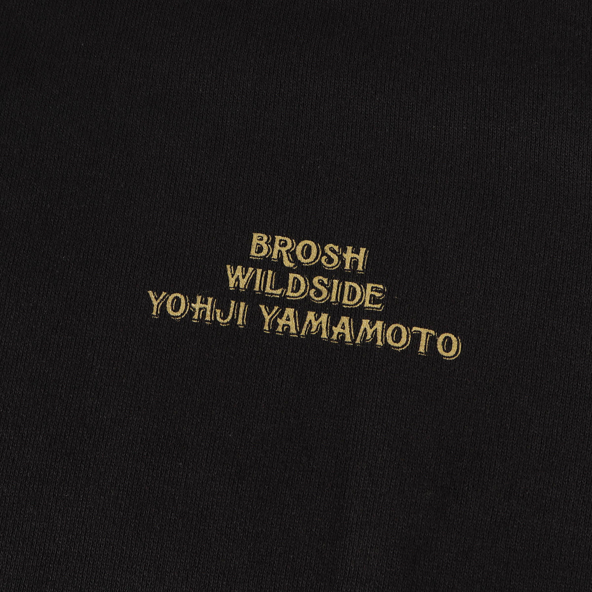 24SS タトゥー ロゴ スウェット パーカー (BROSH × WILDSIDE YOHJI YAMAMOTO TATTOO Pullover Hoodie)