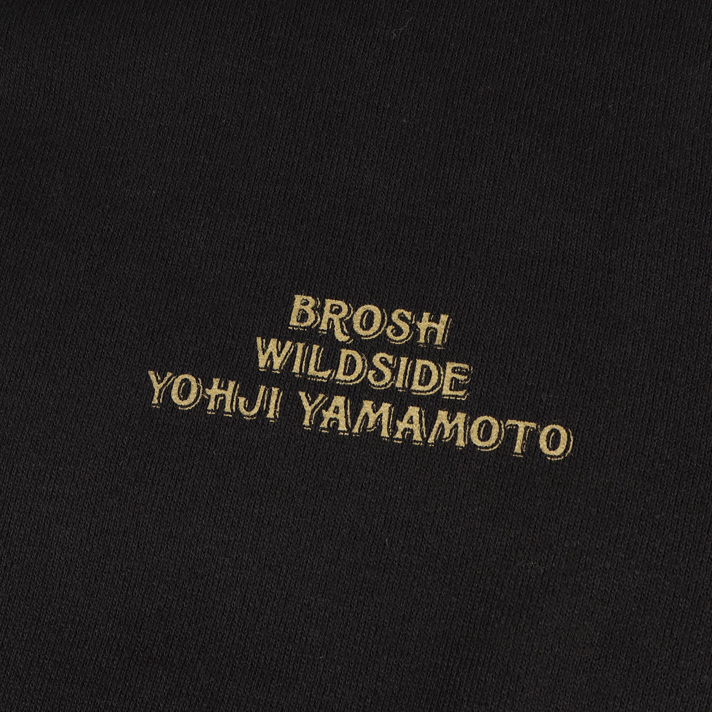 24SS タトゥー ロゴ スウェット パーカー (BROSH × WILDSIDE YOHJI YAMAMOTO TATTOO Pullover Hoodie)