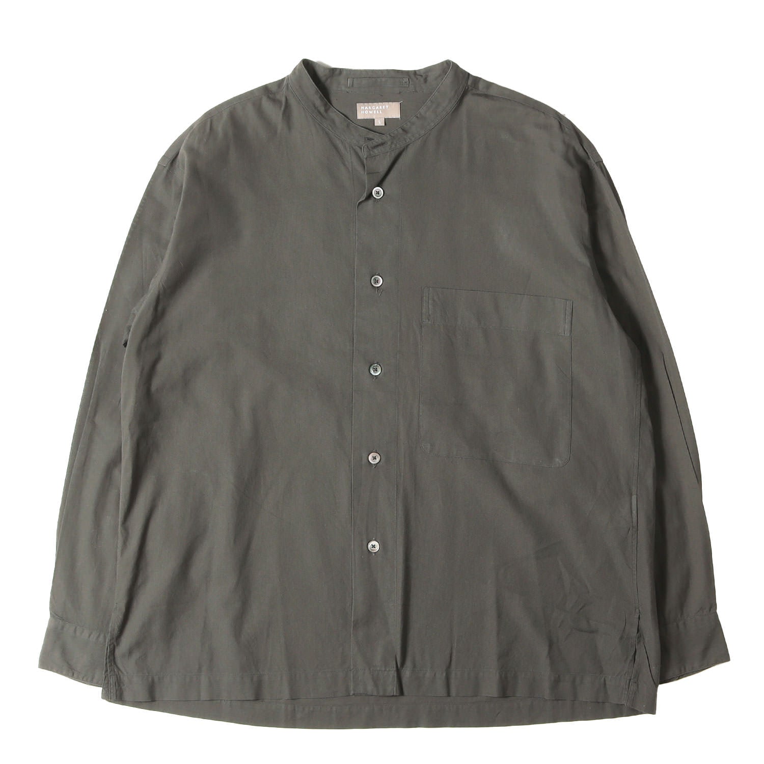 MARGARET HOWELL (マーガレットハウエル) 21AW スタンドカラー 