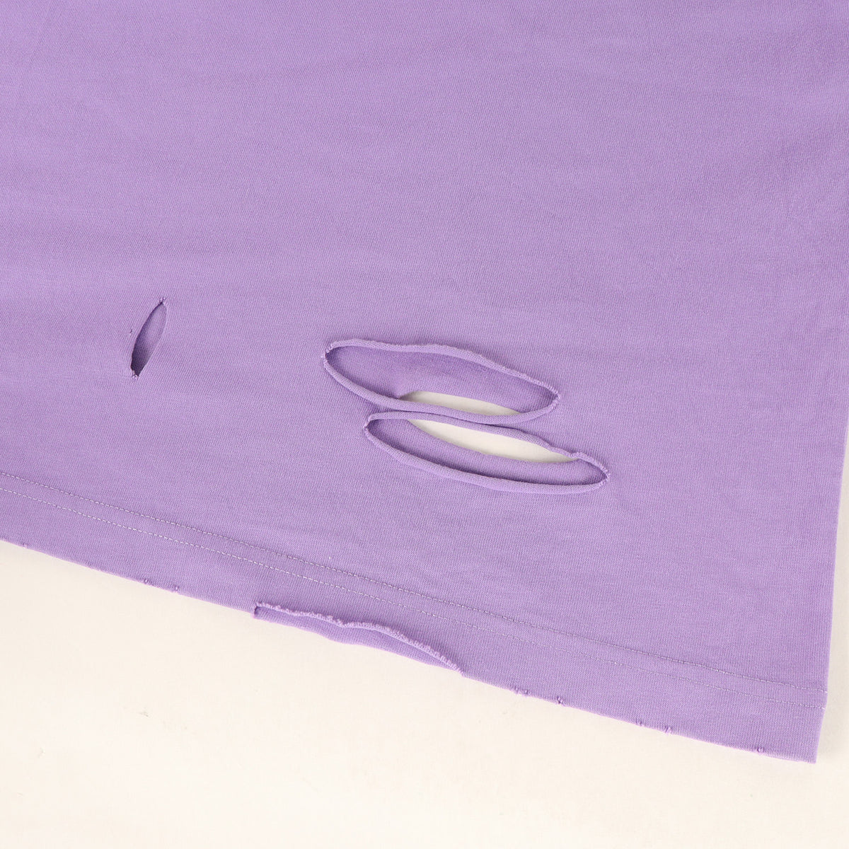 21SS デストロイ加工 ロゴ Tシャツ