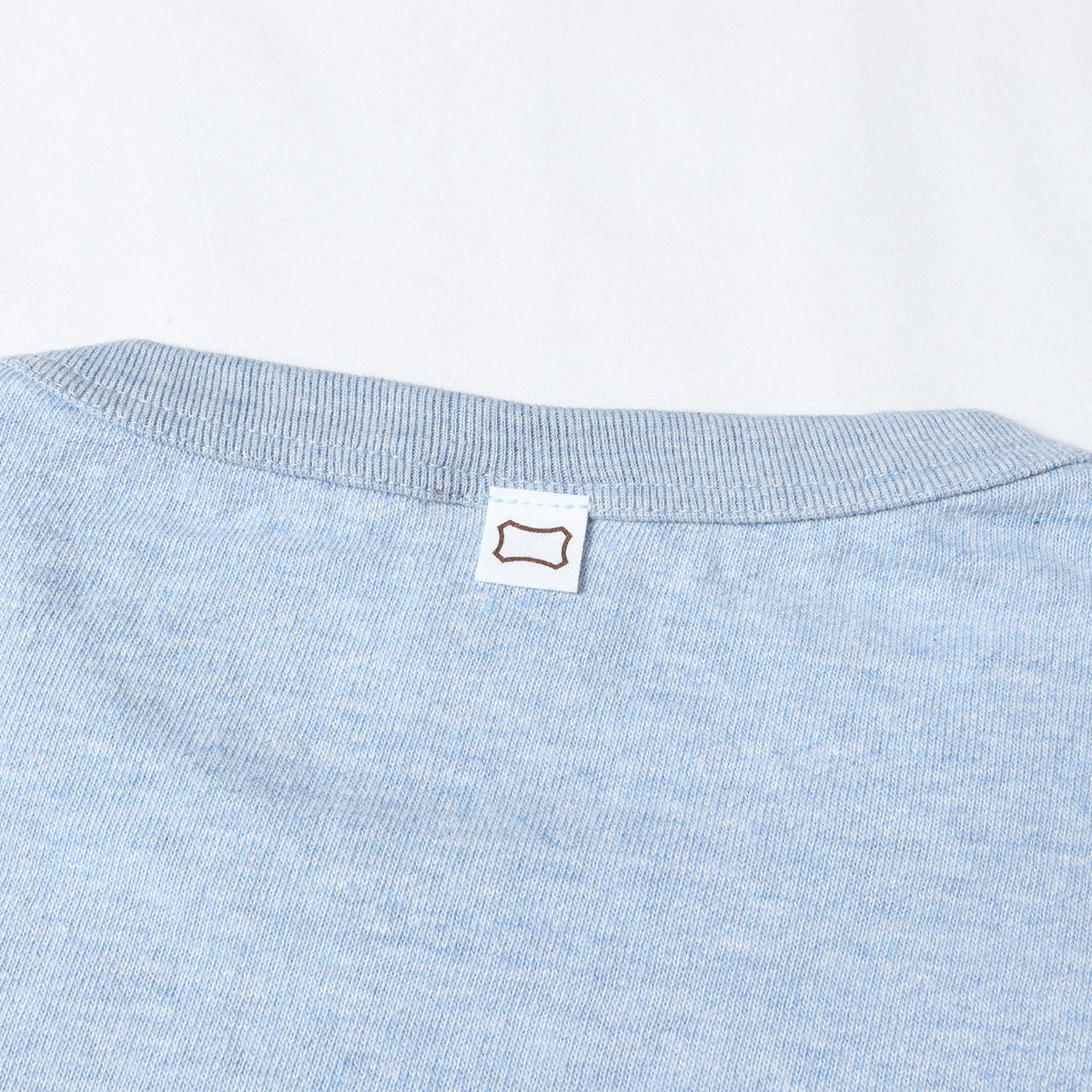 25SS ヴィンテージウォッシュ コットンレーヨン バインダーネック ポケット Tシャツ (SD 88/12 Pocket T VW)