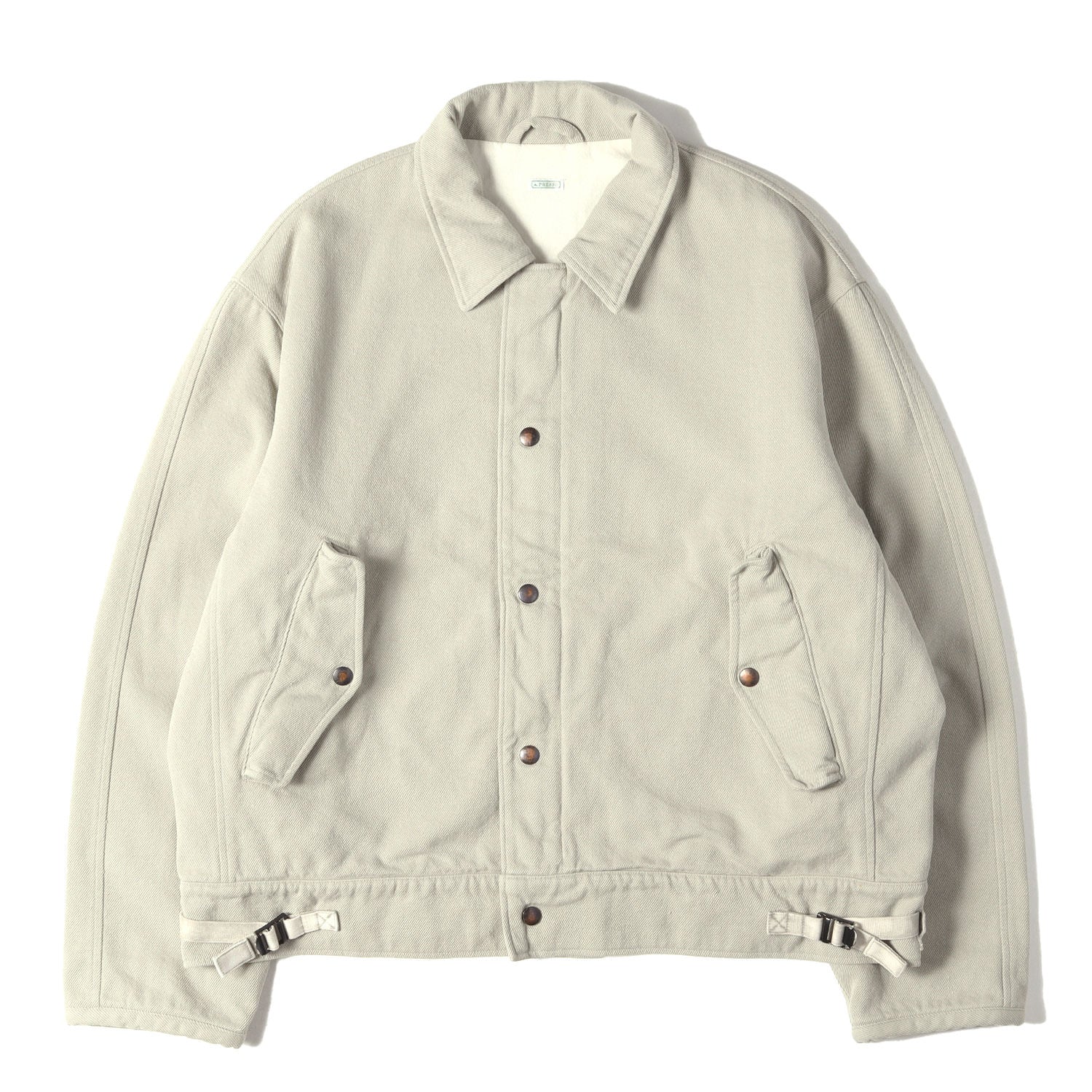 A.PRESSE (アプレッセ) 25AW シルクネップ ジップ ブルゾン (Silk Nep 