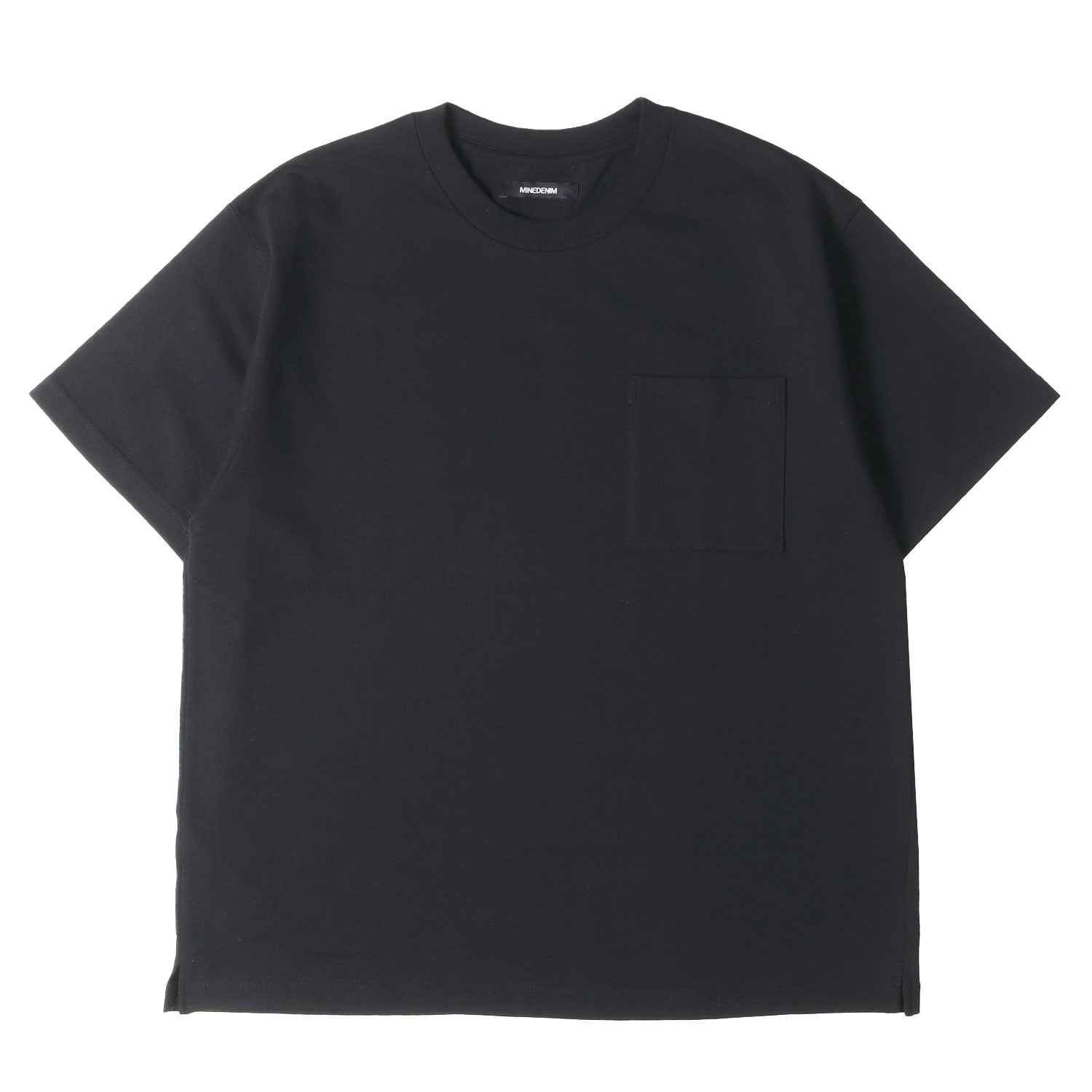 MINEDENIM (マインデニム) ポケット Tシャツ (Standard Crewneck T-SH 