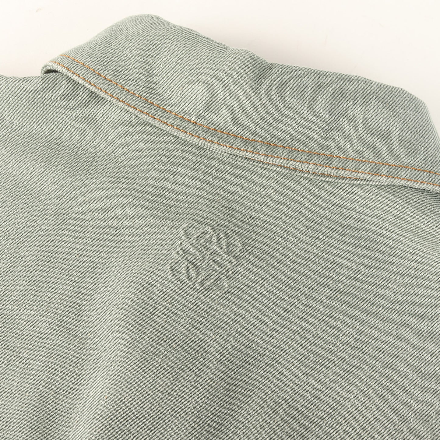 24AW エンボス アナグラム デニム オーバーシャツ / SAMPLE