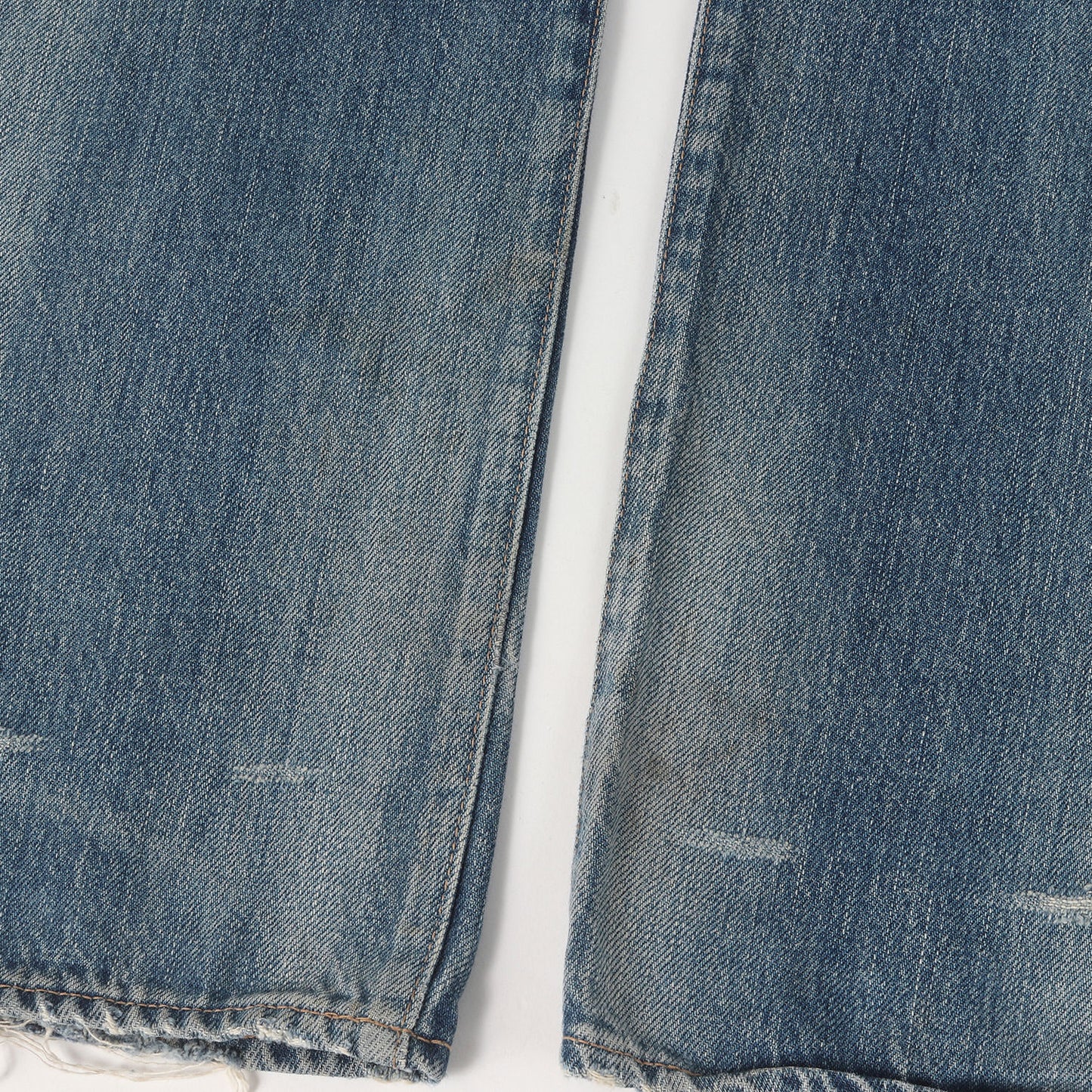 00SS クラッシュリペア加工 スタッズ デニム パンツ