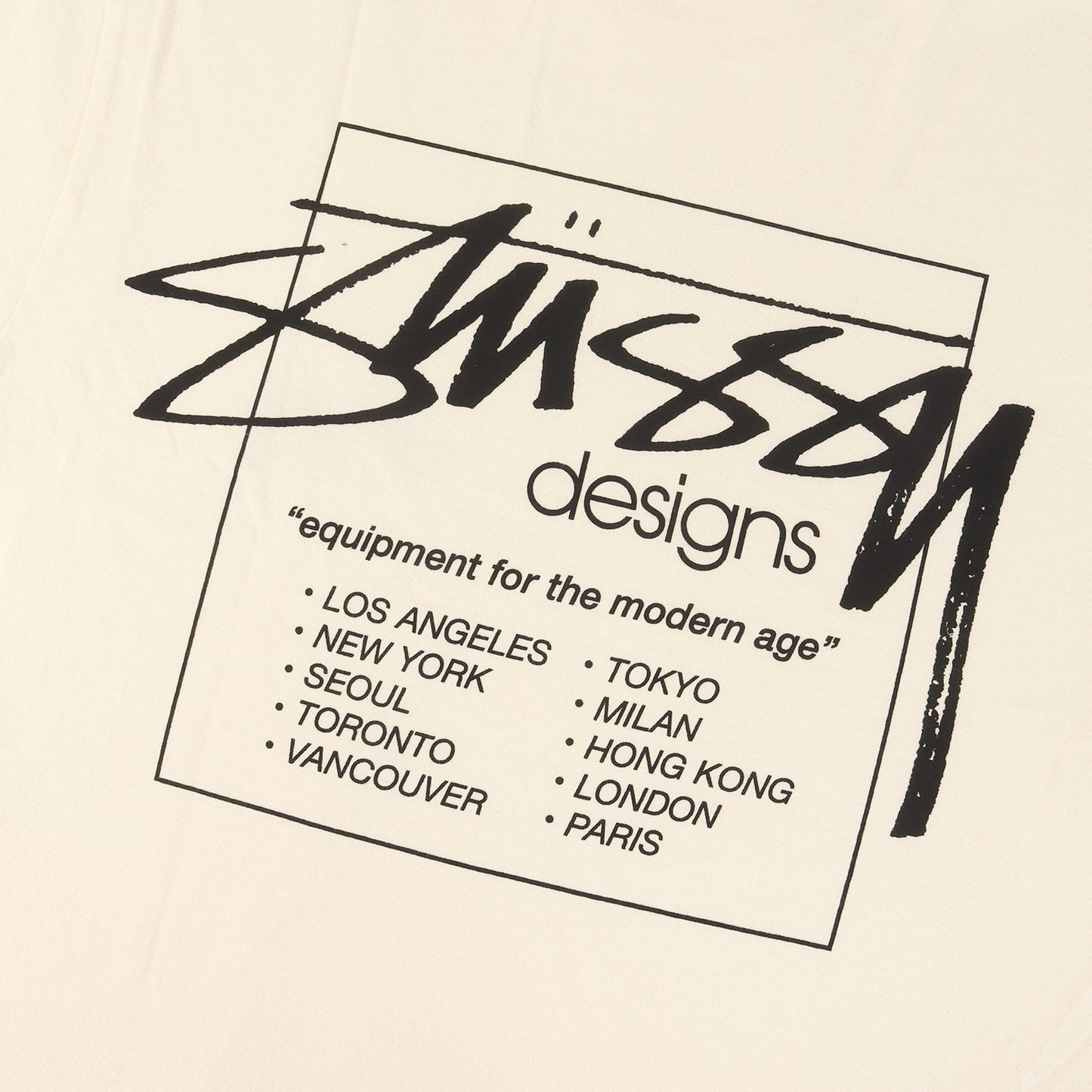 25AW ピグメントダイ ストックロゴ Tシャツ (MODERN AGE TEE PIGMENT DYED)