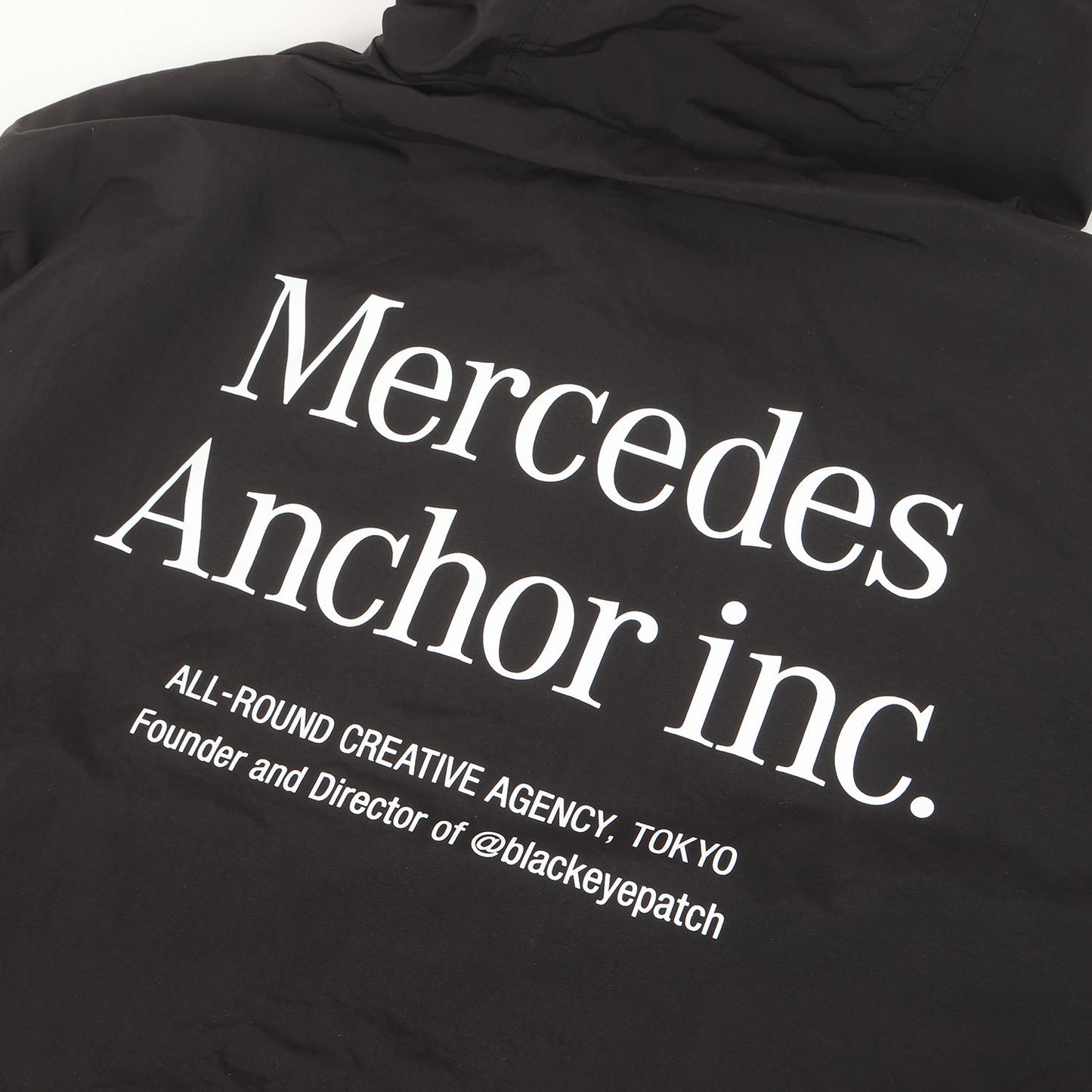 26SS フーデッド ナイロン トラック ジャケット (HOODED NYLON TRACK JACKET)