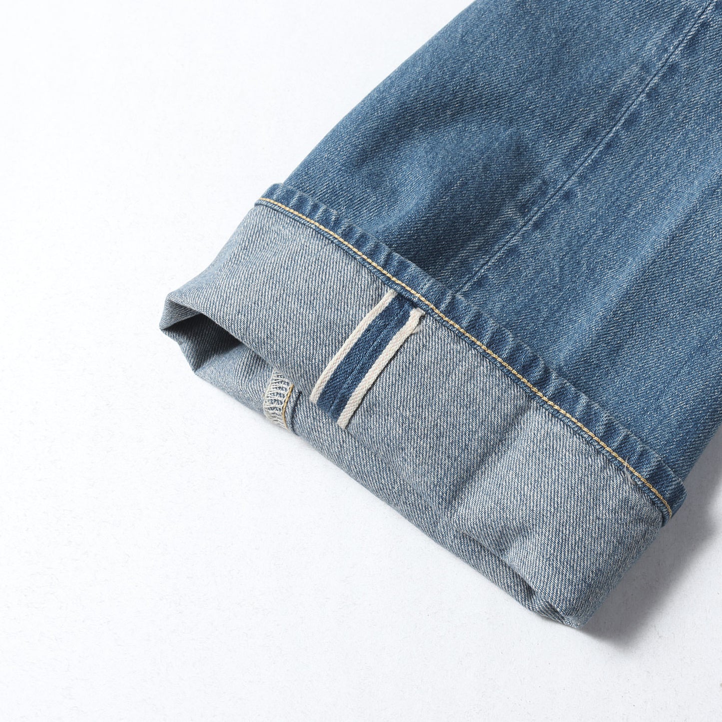 26SS ヴィンテージ加工 ワイド デニムパンツ (No.22 Washed Wide Denim Pants)