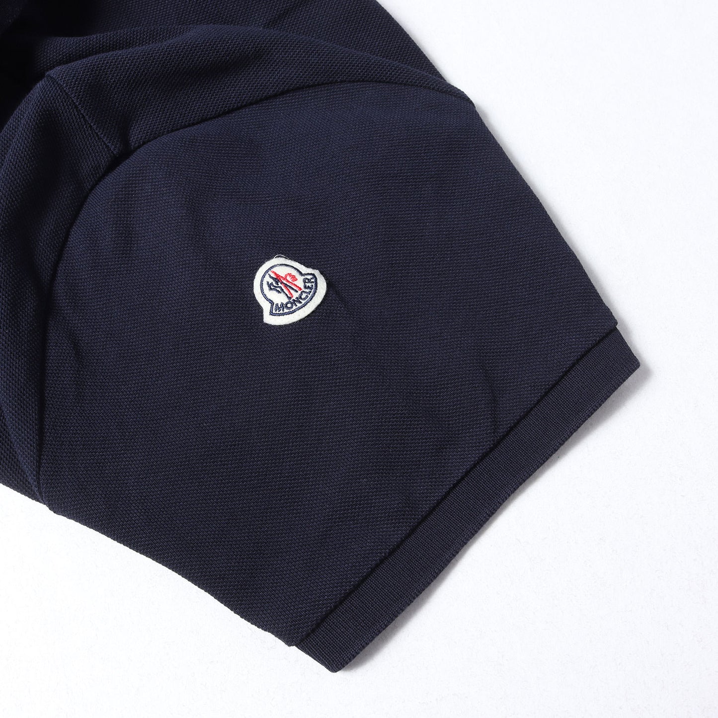 ロゴ ワッペン刺繍 ピケ ポロシャツ (MAGLIA POLO MANICA CORTA)