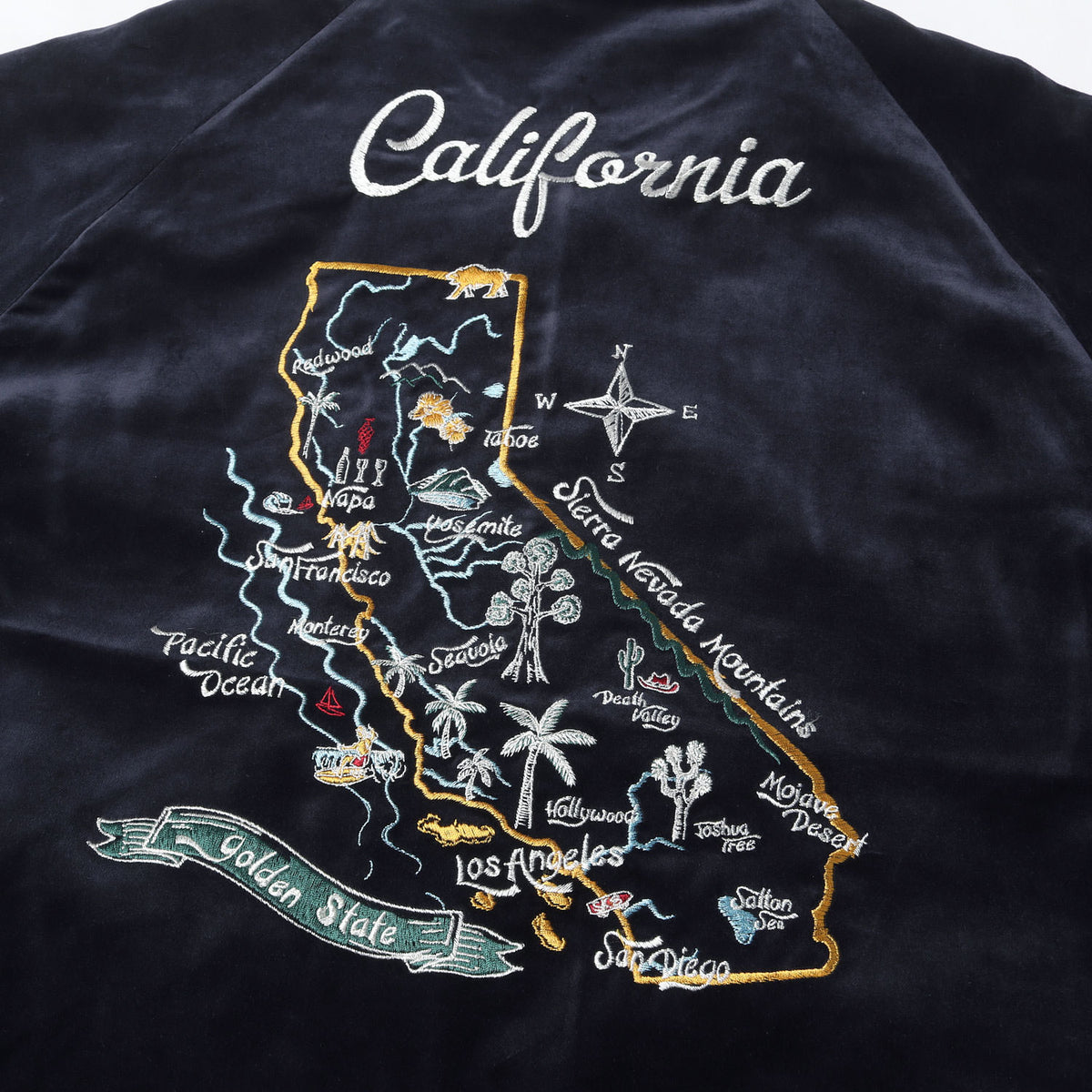 25AW 別珍 サテン リバーシブル スカジャン (SD Souvenir Jacket)