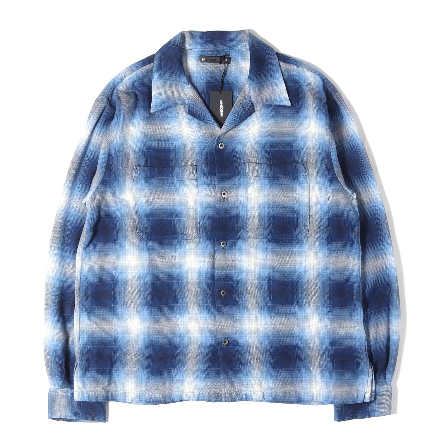 MINEDENIM (マインデニム) 26SS オンブレチェック ライトフランネル 