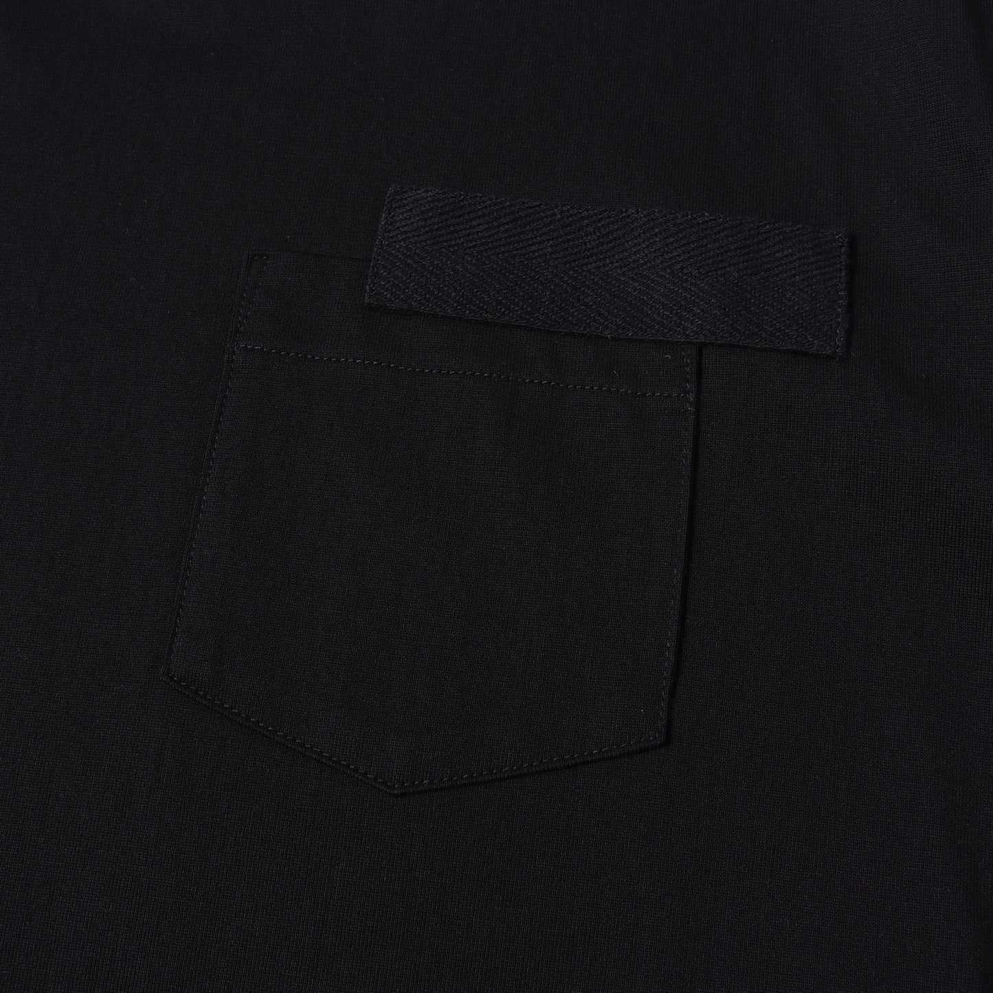 2025年製 ナイロン切替 天竺編み Tシャツ (Cotton Jersey T-Shirt)