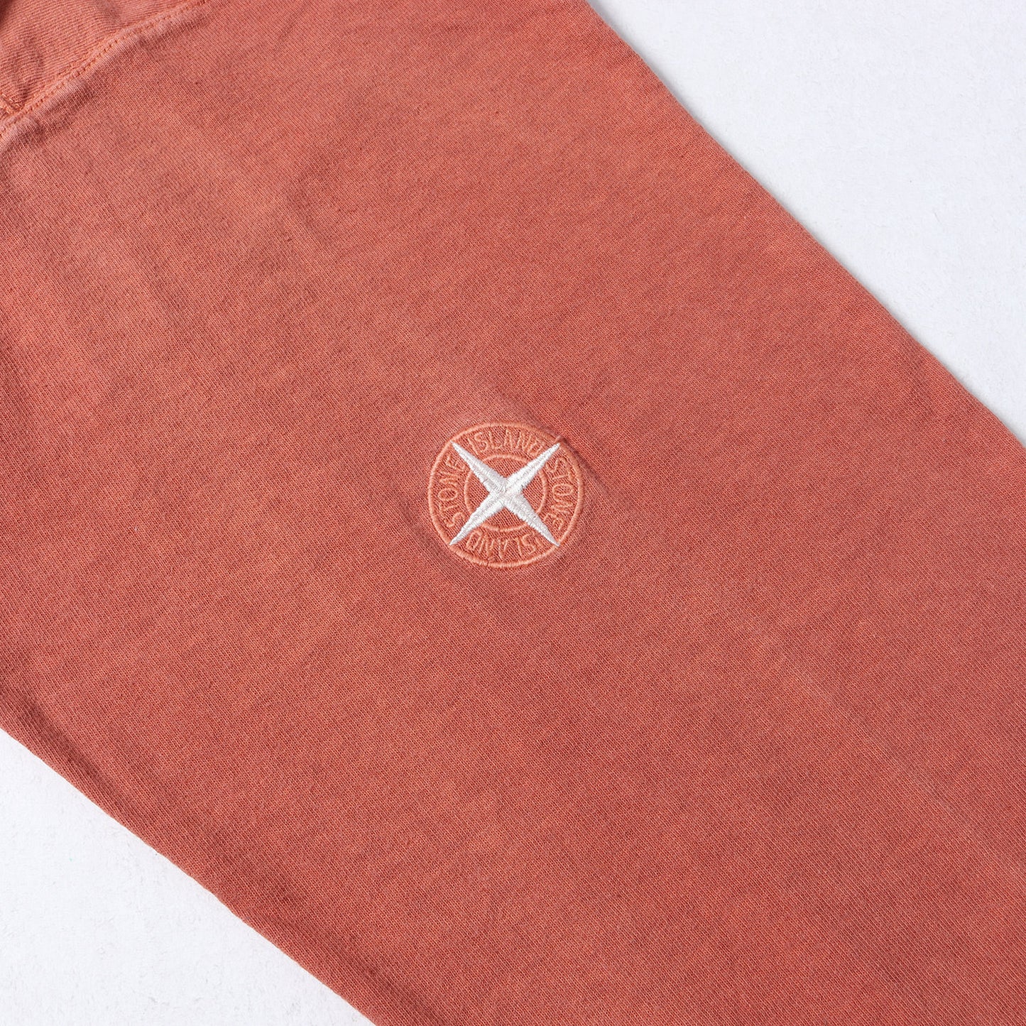 ガーメントダイ ヘンリー スタンドカラー 長袖 Tシャツ (GRANDAD COLLAR LONG SLEEVE TEE)