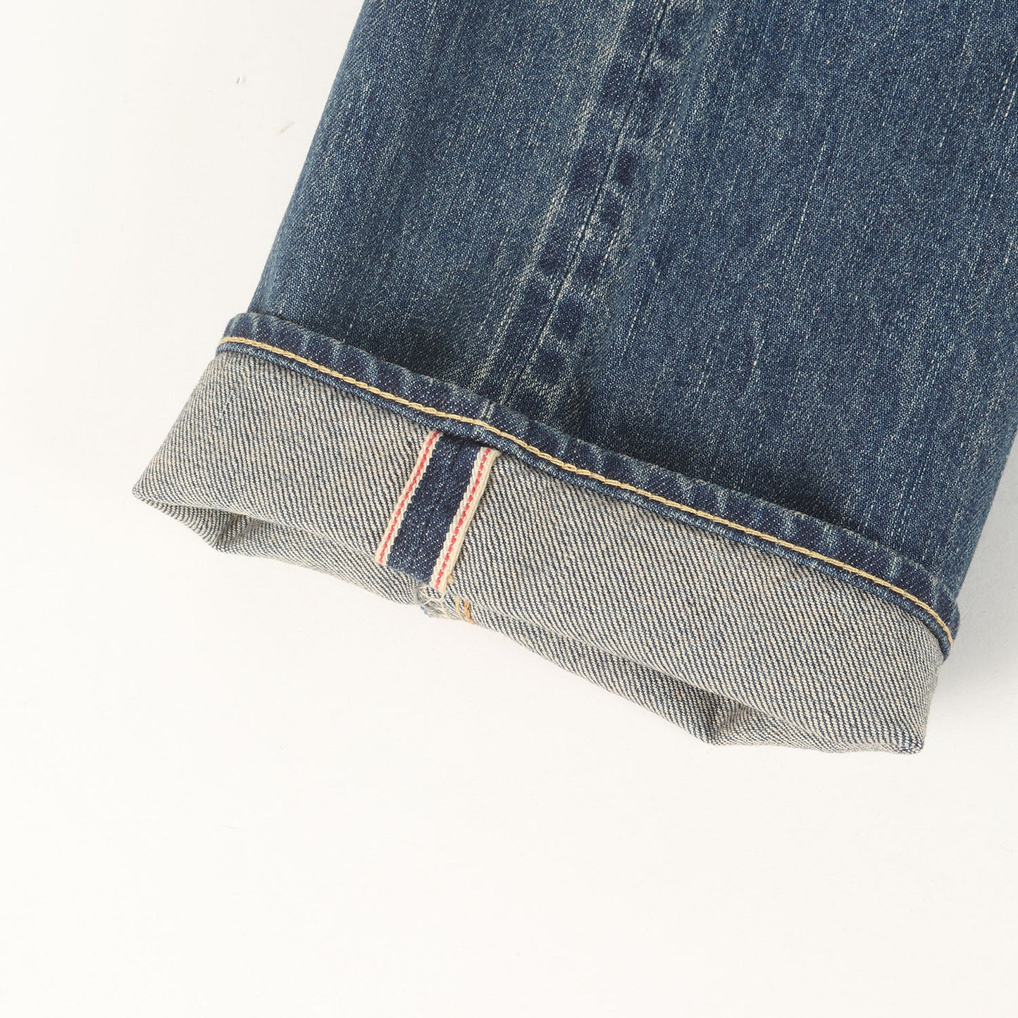 24SS ウォッシュド加工 ワイド デニムパンツ (Washed Denim Wide Pants)