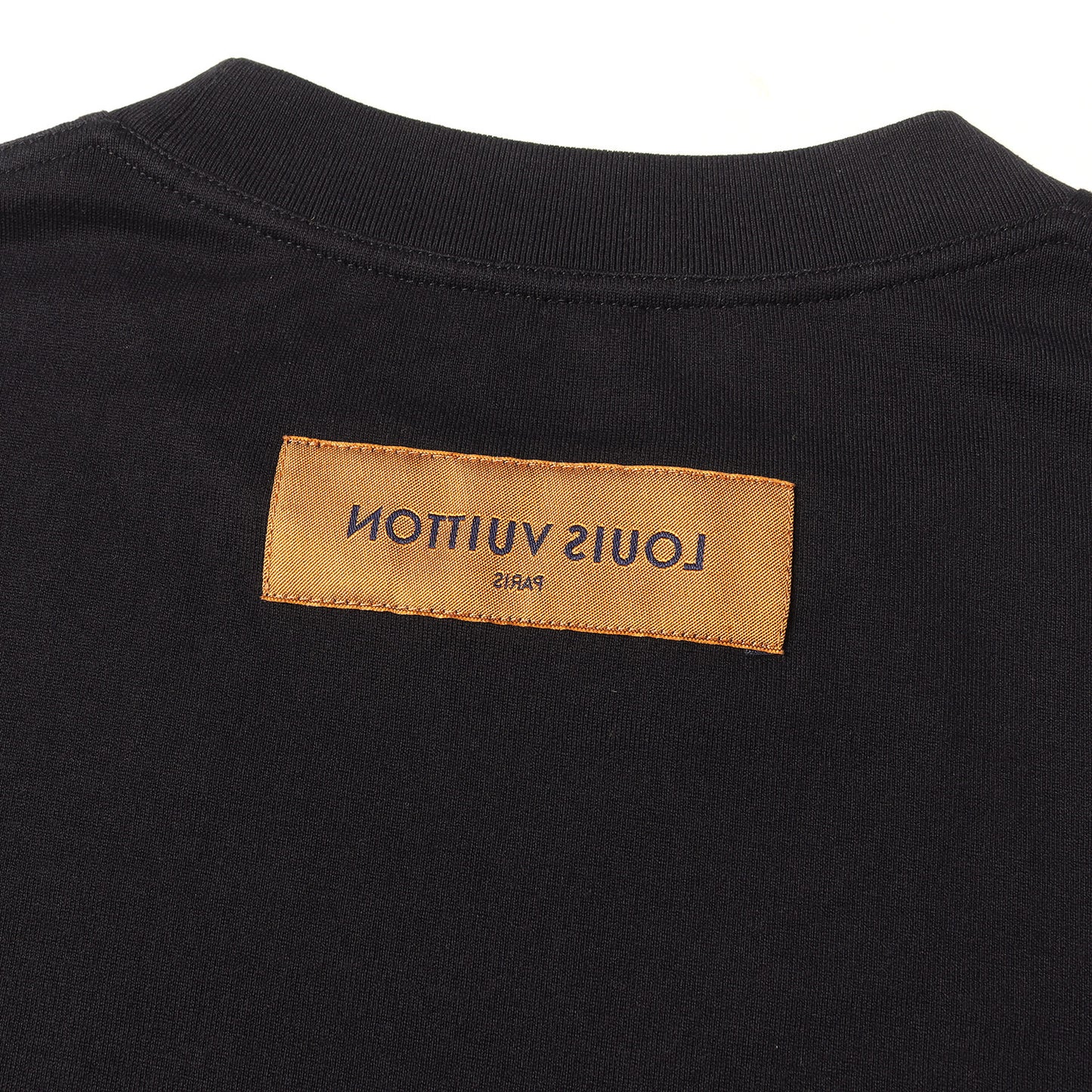ヴァージル・アブロー LV ロゴ ステッチ 刺繍 Tシャツ