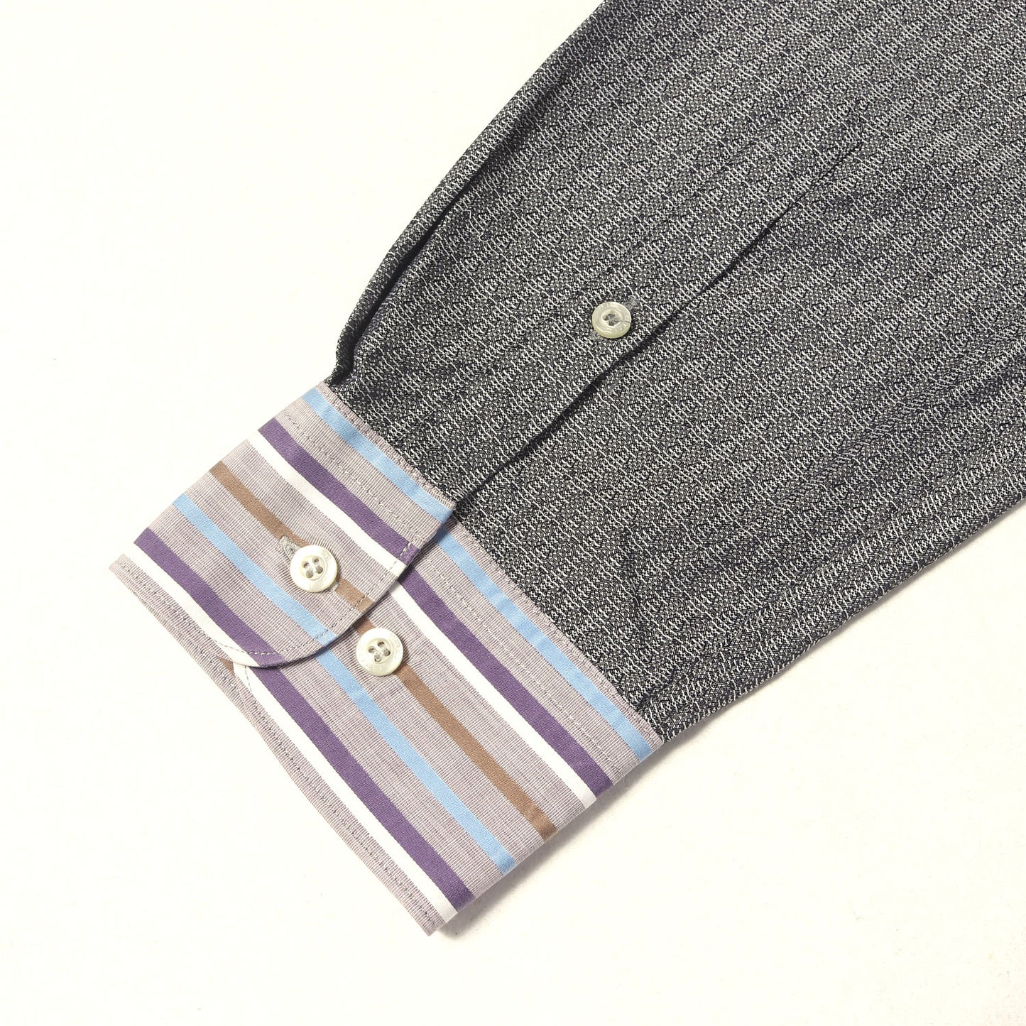 ジオメトリック クレリック ドレスシャツ / SLIM FIT