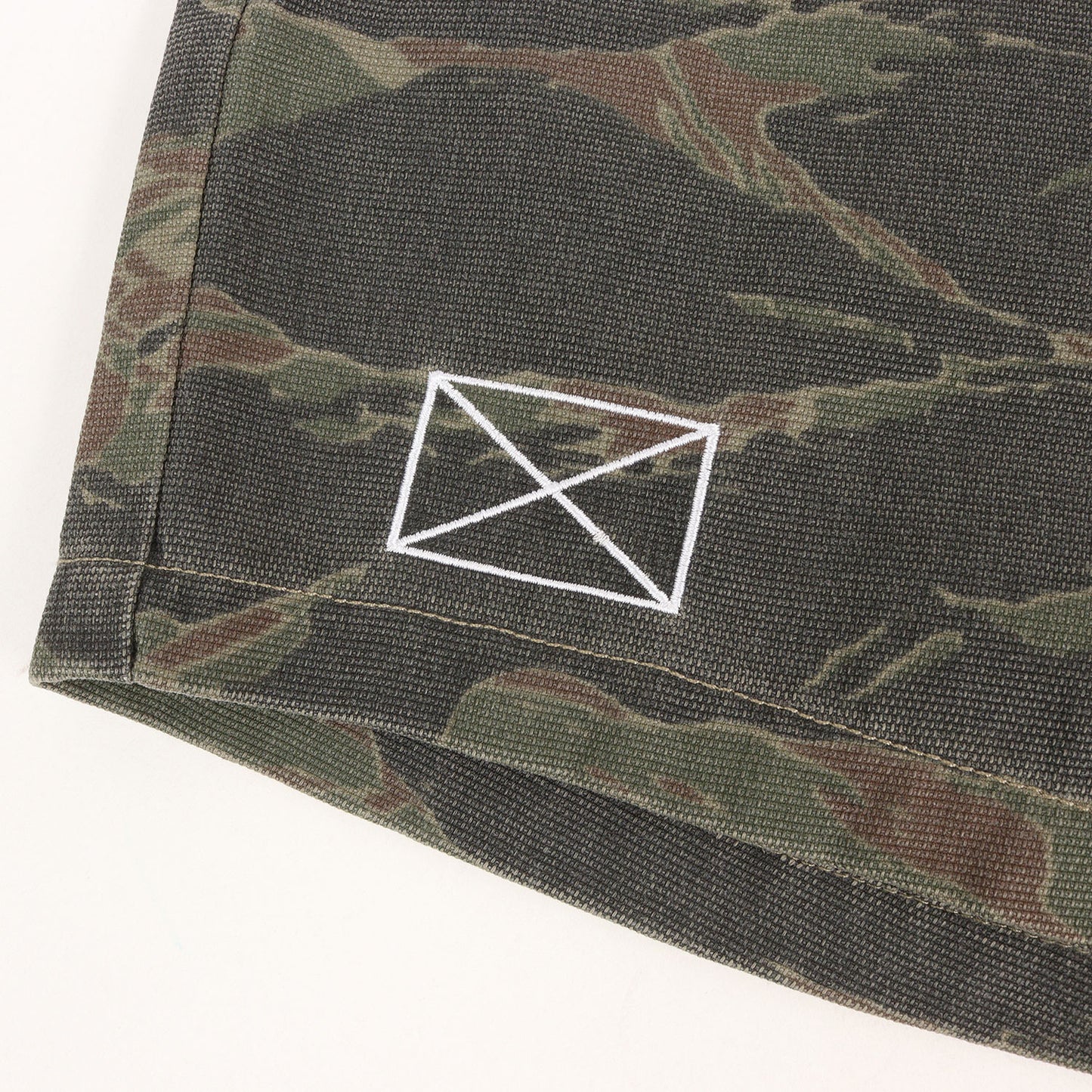 24SS ウッドランドカモ ナイロン ショートパンツ (MERCENARY CAMO SHORTS)