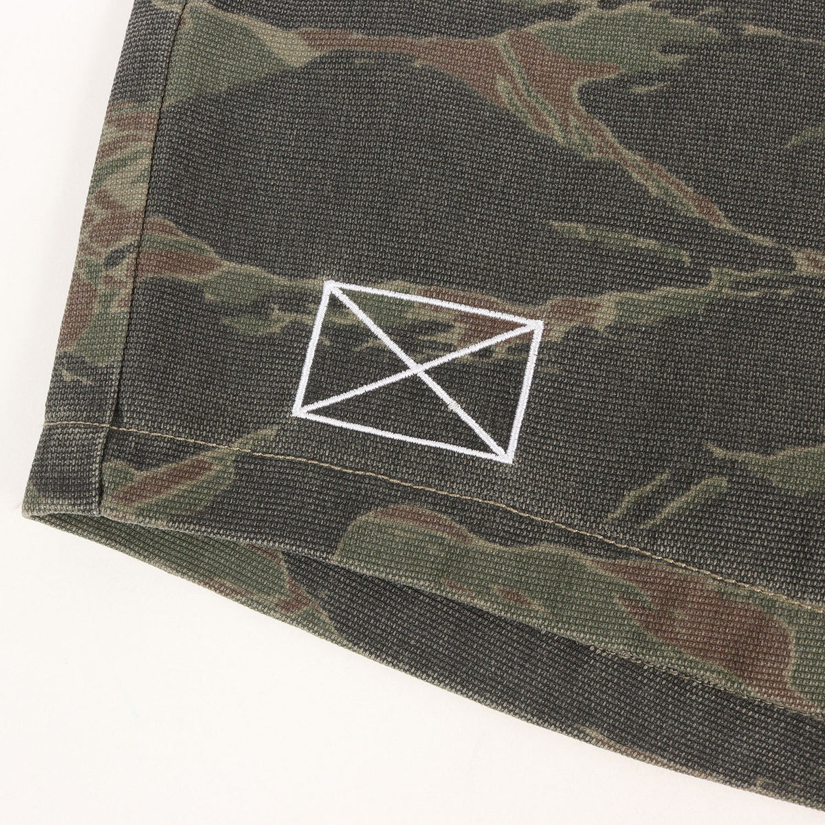 24SS ウッドランドカモ ナイロン ショートパンツ (MERCENARY CAMO SHORTS)