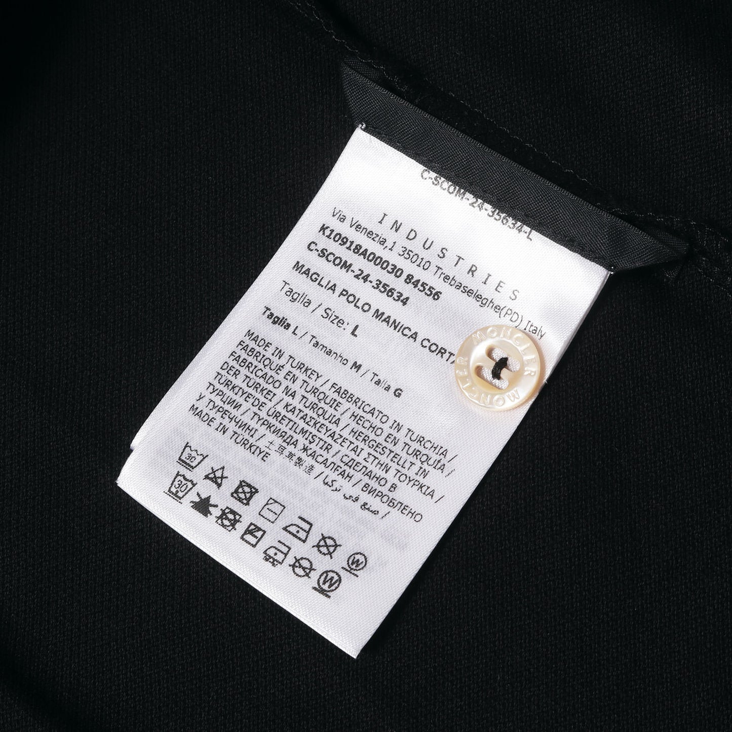 25SS ワンポイントアイコン ピケポロシャツ (MAGLIA POLO MANICA CORTA)