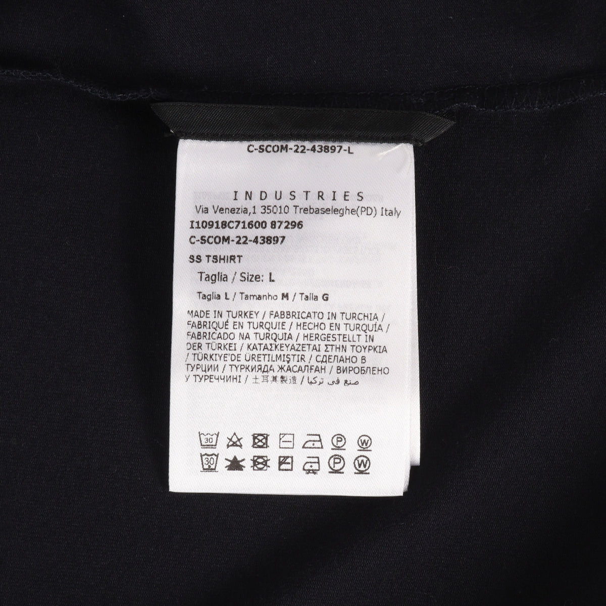 23SS アイコンロゴワッペン Tシャツ (SS TSHIRT) / SLIM FIT
