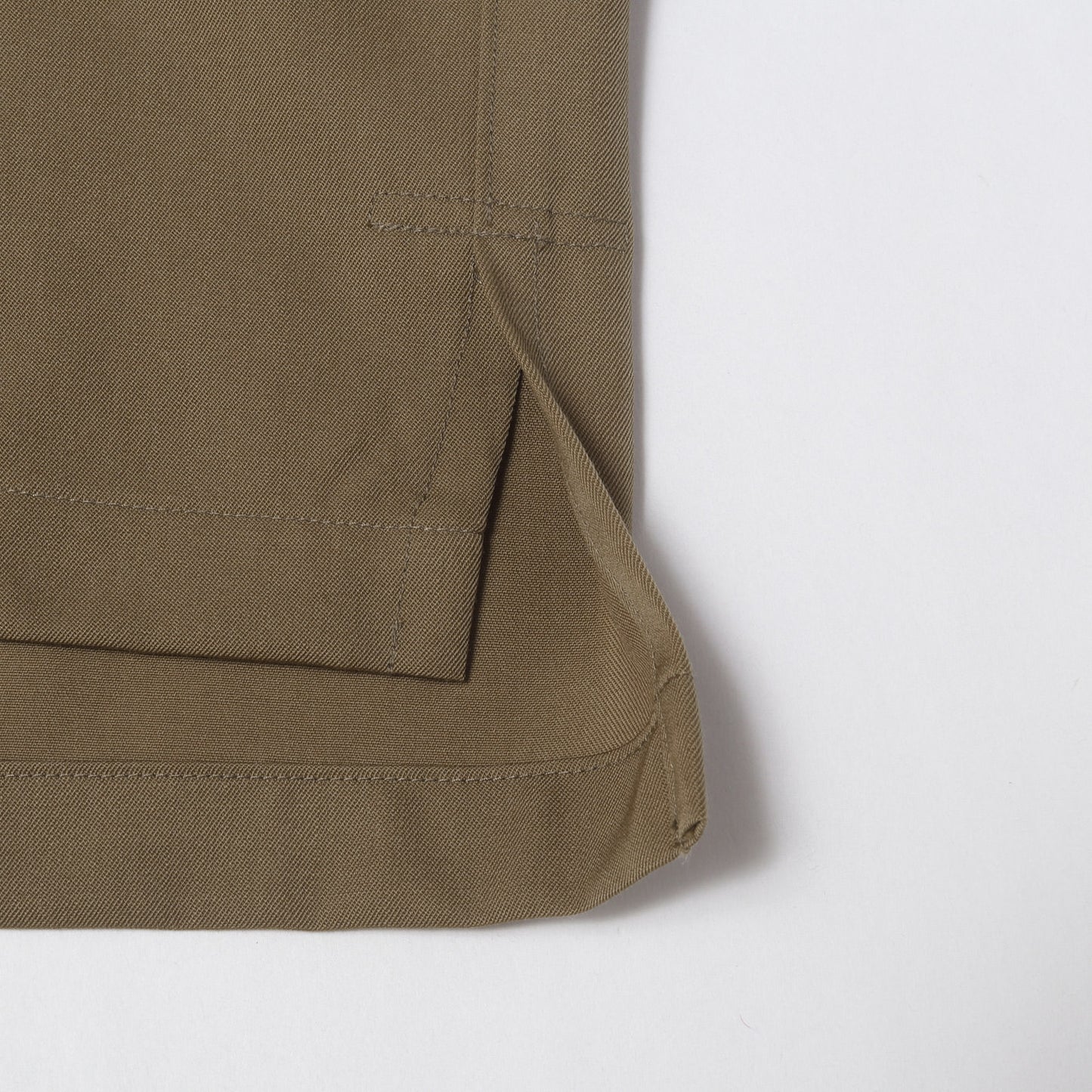 22AW ウール スキッパーシャツ