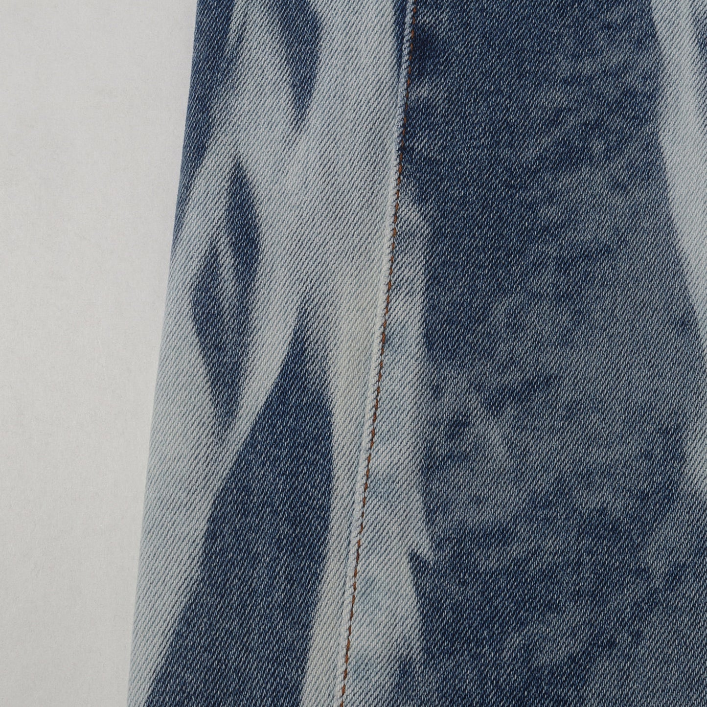 21SS ブリーチ加工 ストレッチデニム スキニーパンツ