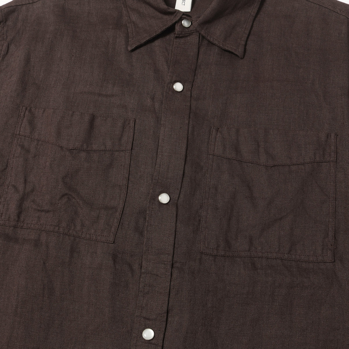 22SS リネン ウエスタンシャツ (ANOTHER Shirt 5.0)