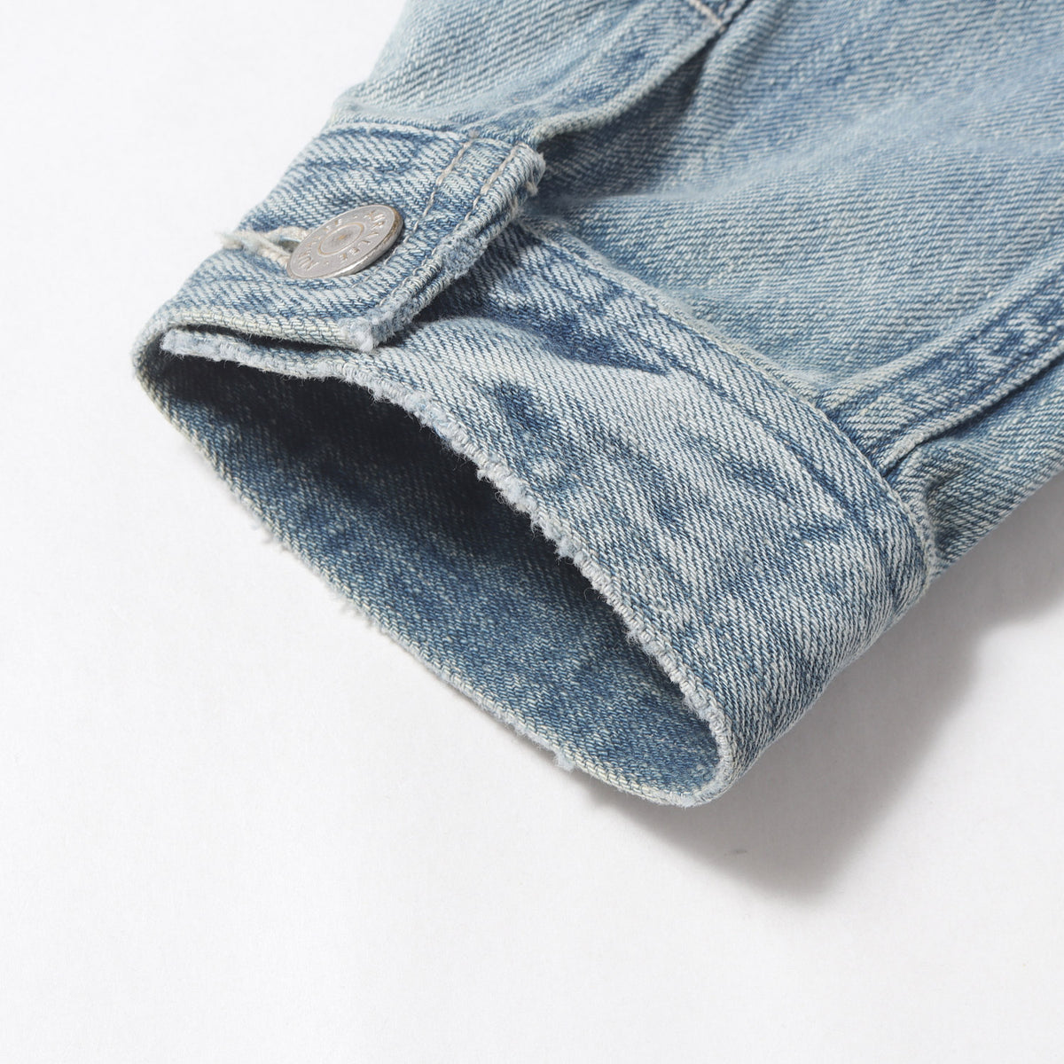26SS フェード加工 セルビッジ デニム トラッカー ジャケット (FADED SELVEDGE LIGHT DENIM BLOUSON)