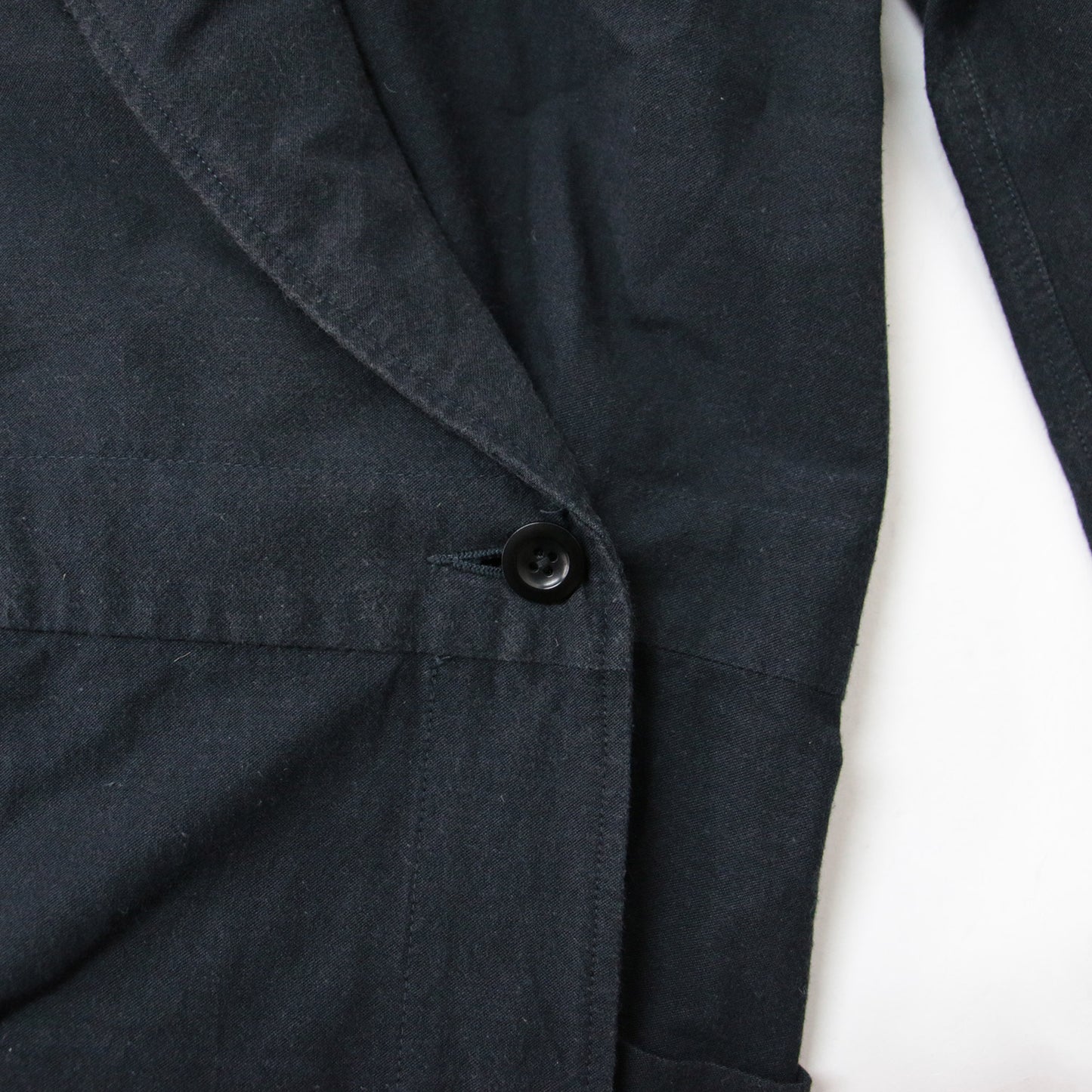 ワンピース ドレス ラップ ミディ丈 ひざ下丈 七分袖 ショールカラー バンブー コットン 230530