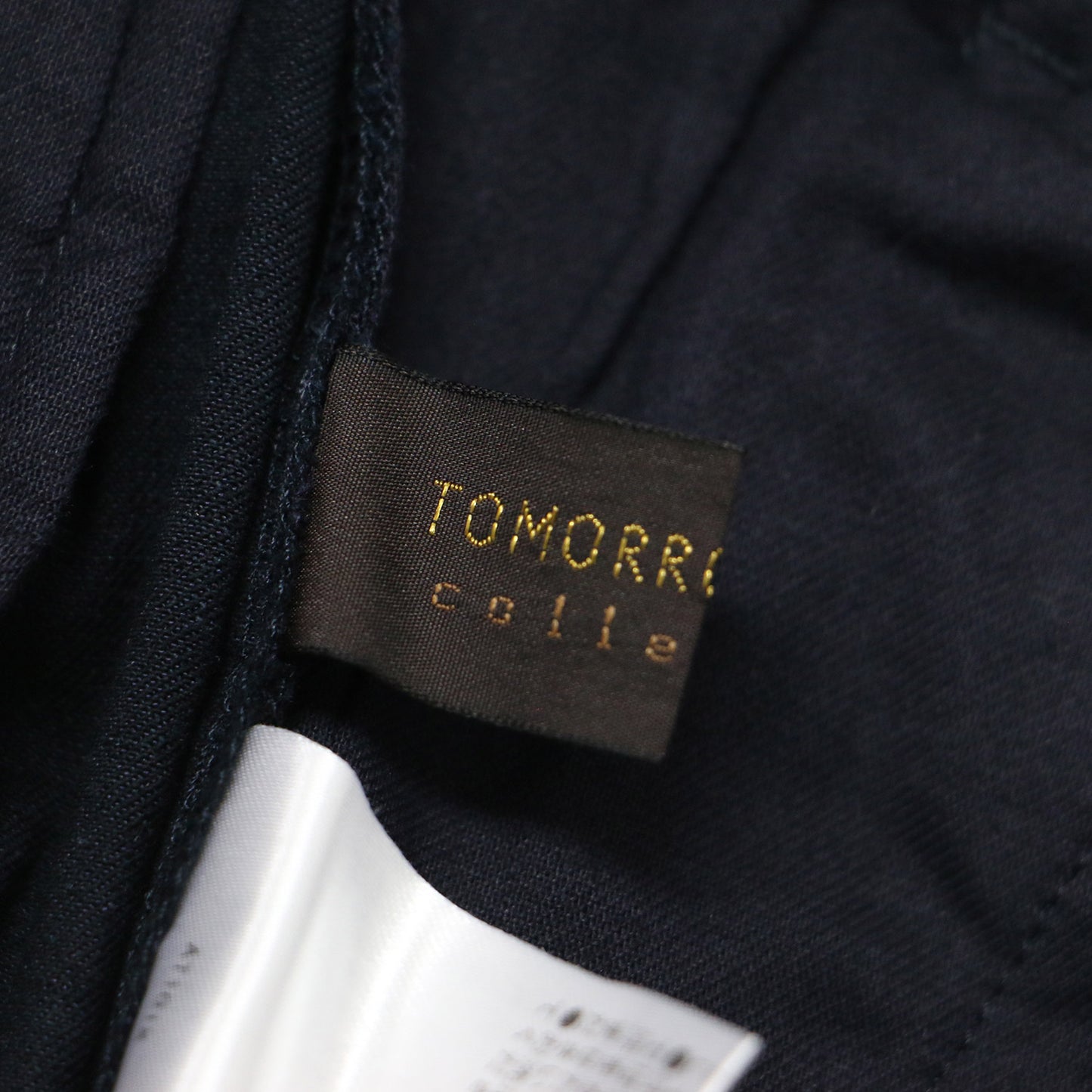 パンツ シガレットパンツ テーパードパンツ クロップド丈 スリット ストレッチ リネン レーヨン コットン 麻 綿 240411