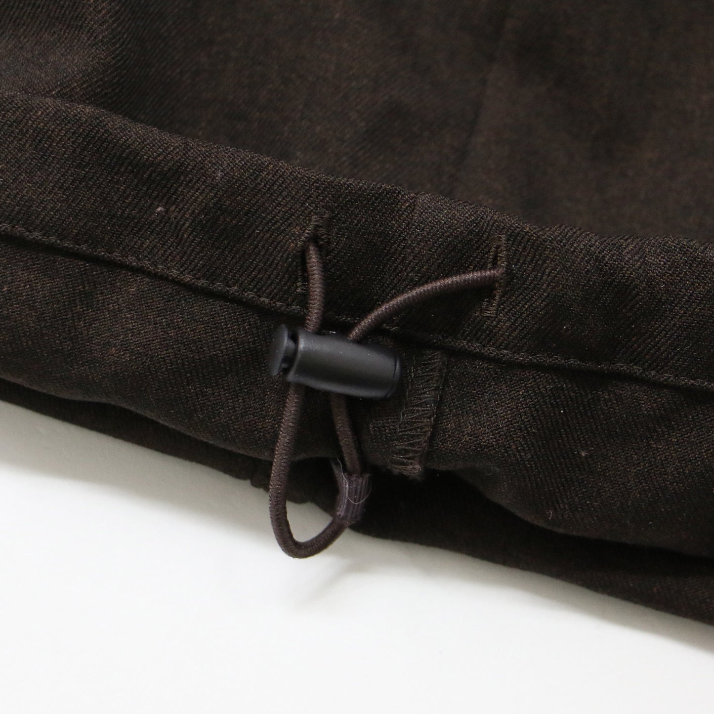 パンツ ロング カーゴパンツ ウエストゴム ドローストリング タック ポリエステル 240122