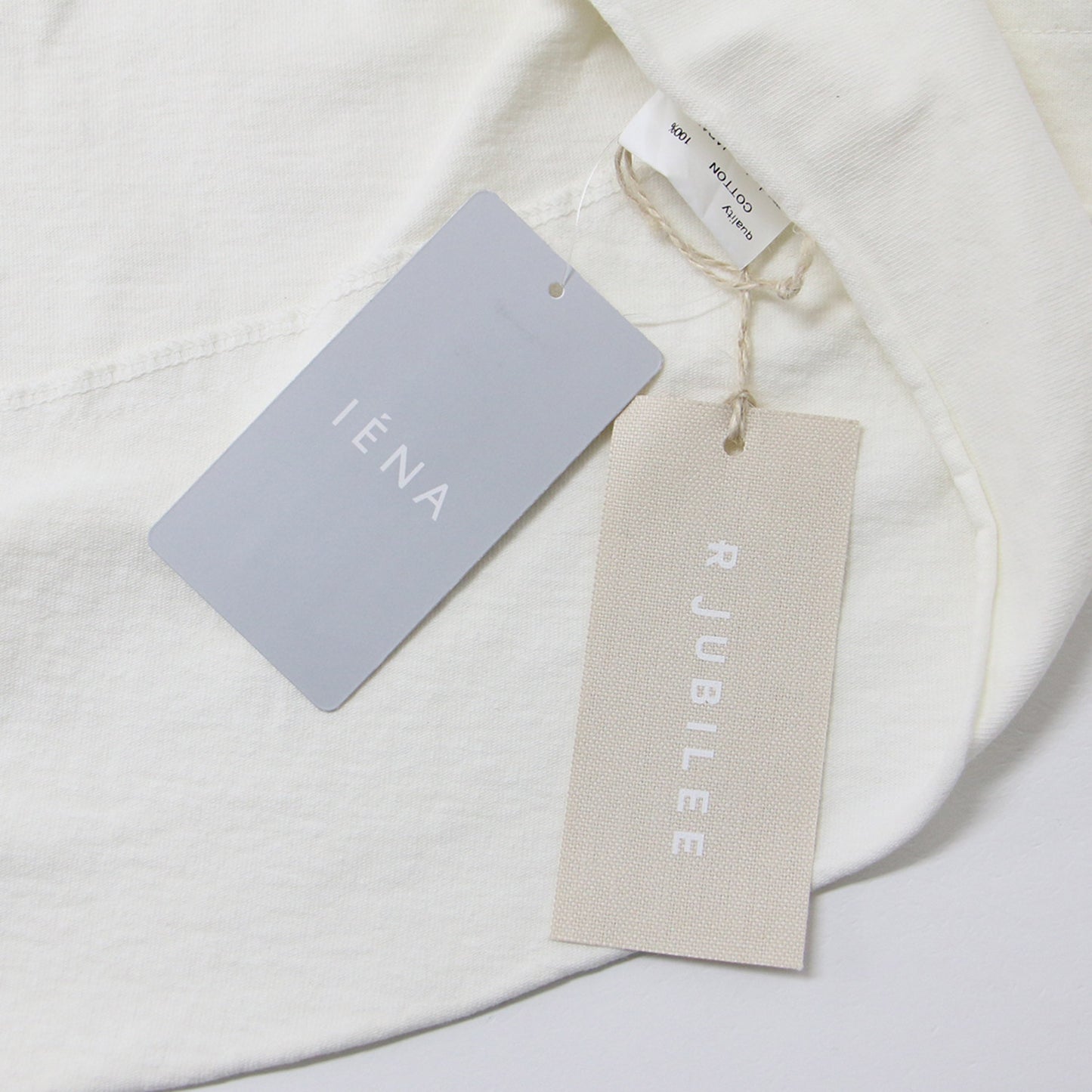 カットソー Tシャツ ノースリーブ クルーネック パワーショルダー スリット コットン 綿 23春夏 240417