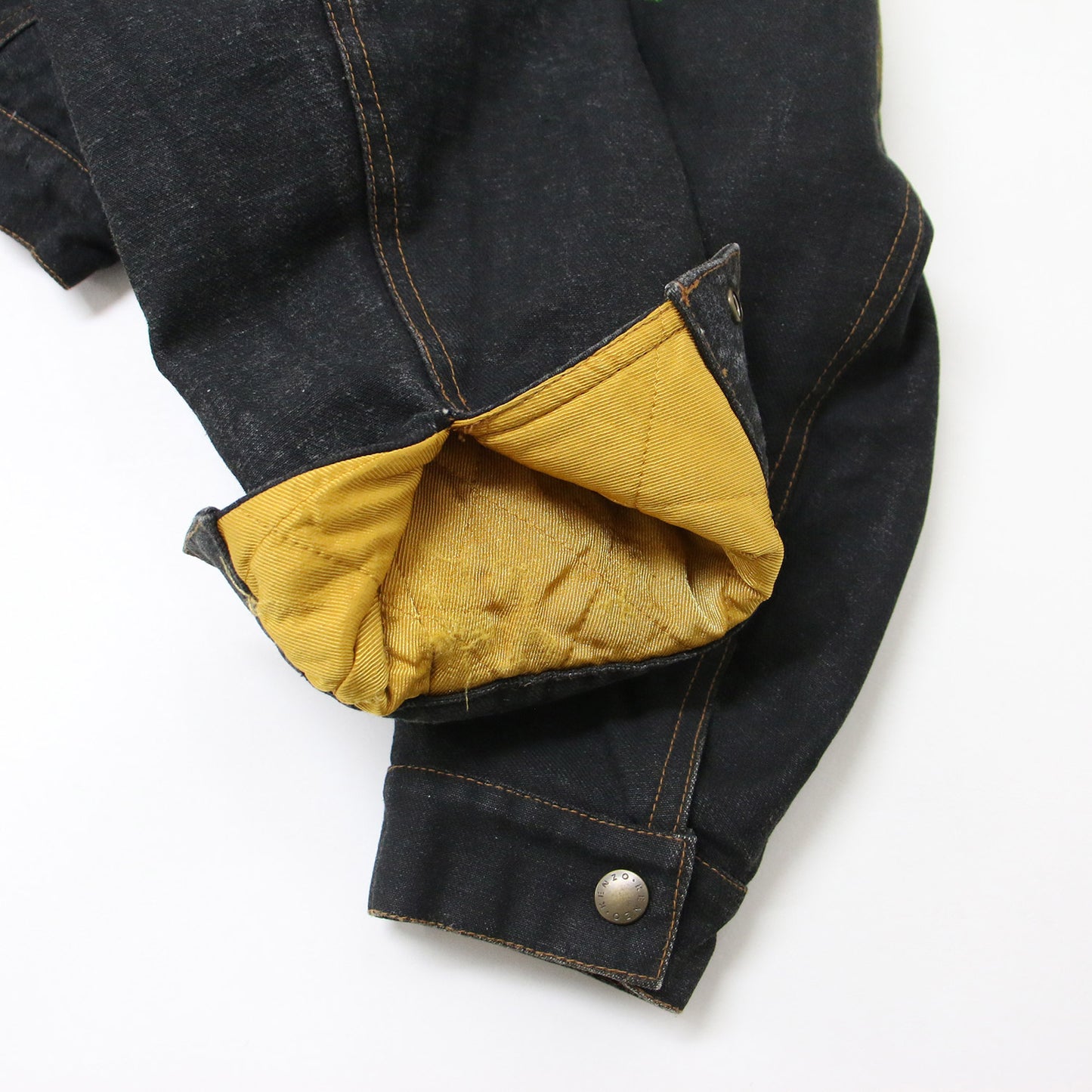 ジャケット デニムジャケット ショート丈 ヒョウ柄 レオパード アニマルプリント 中わた コットン VINTAGE 240508