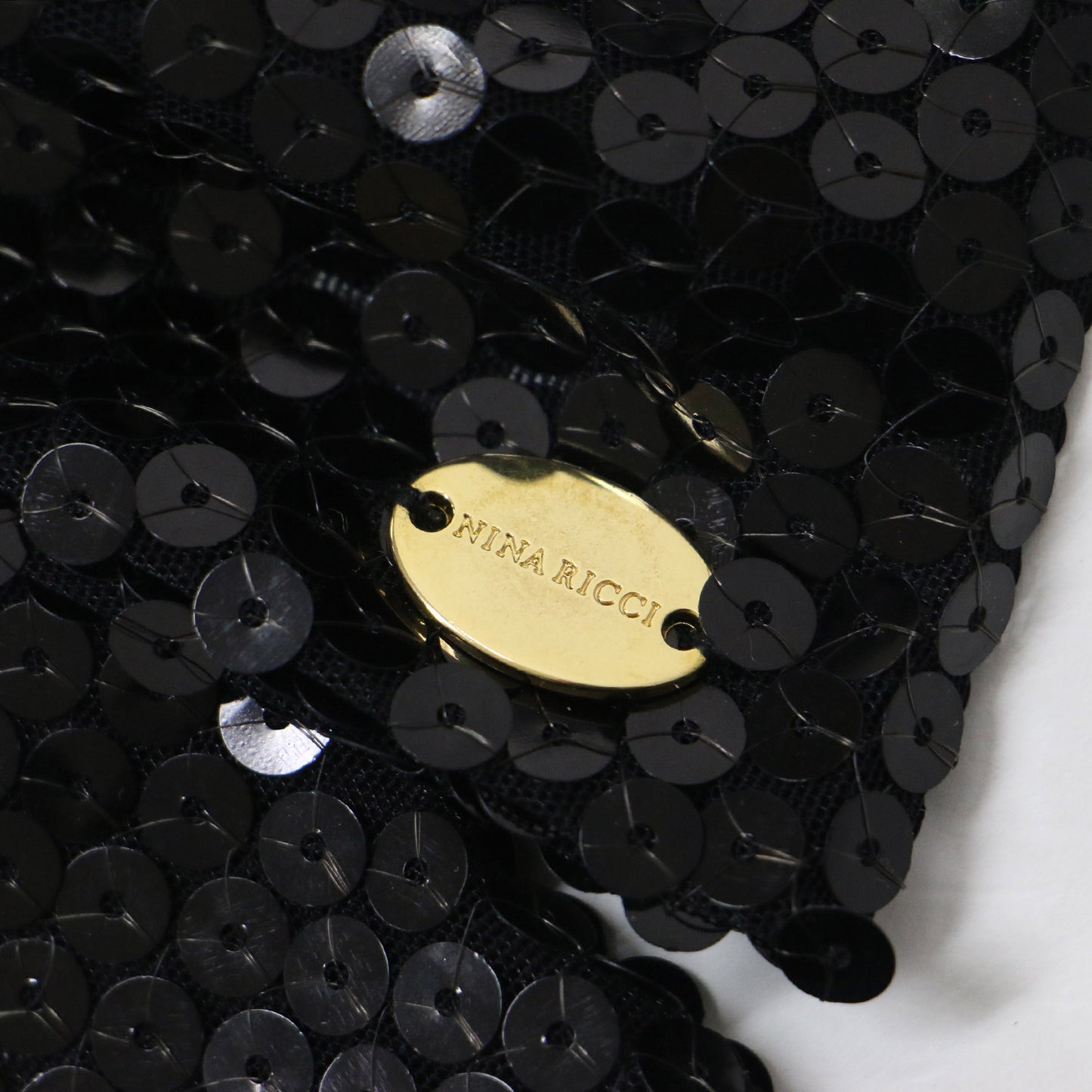 ヘアアクセサリー バレッタ 髪留め リボン スパンコール 23秋冬 240514